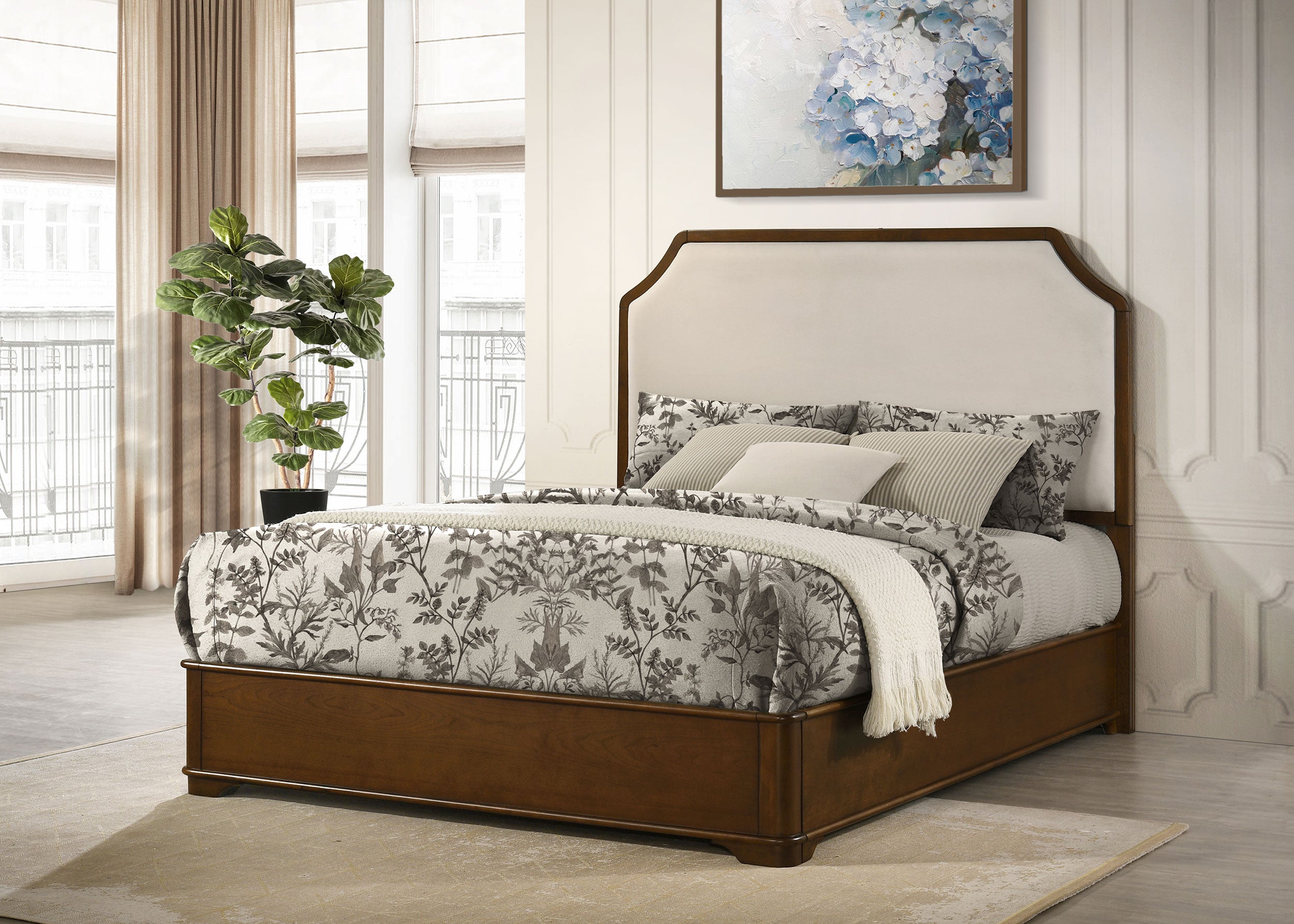 Garland Panel Bed - Luxury Home Furniture (MI)