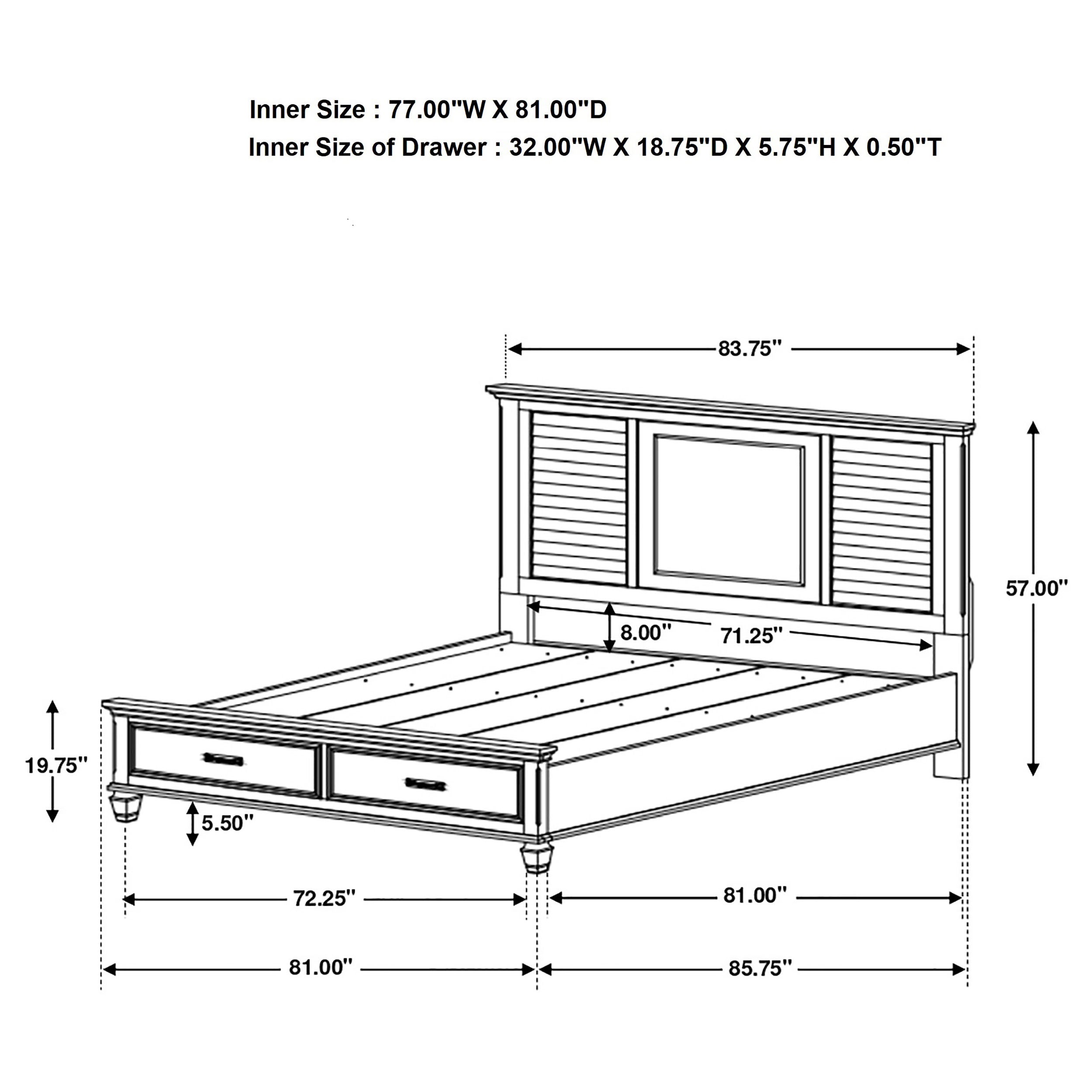 Franco Bedroom Set - Luxury Home Furniture (MI)