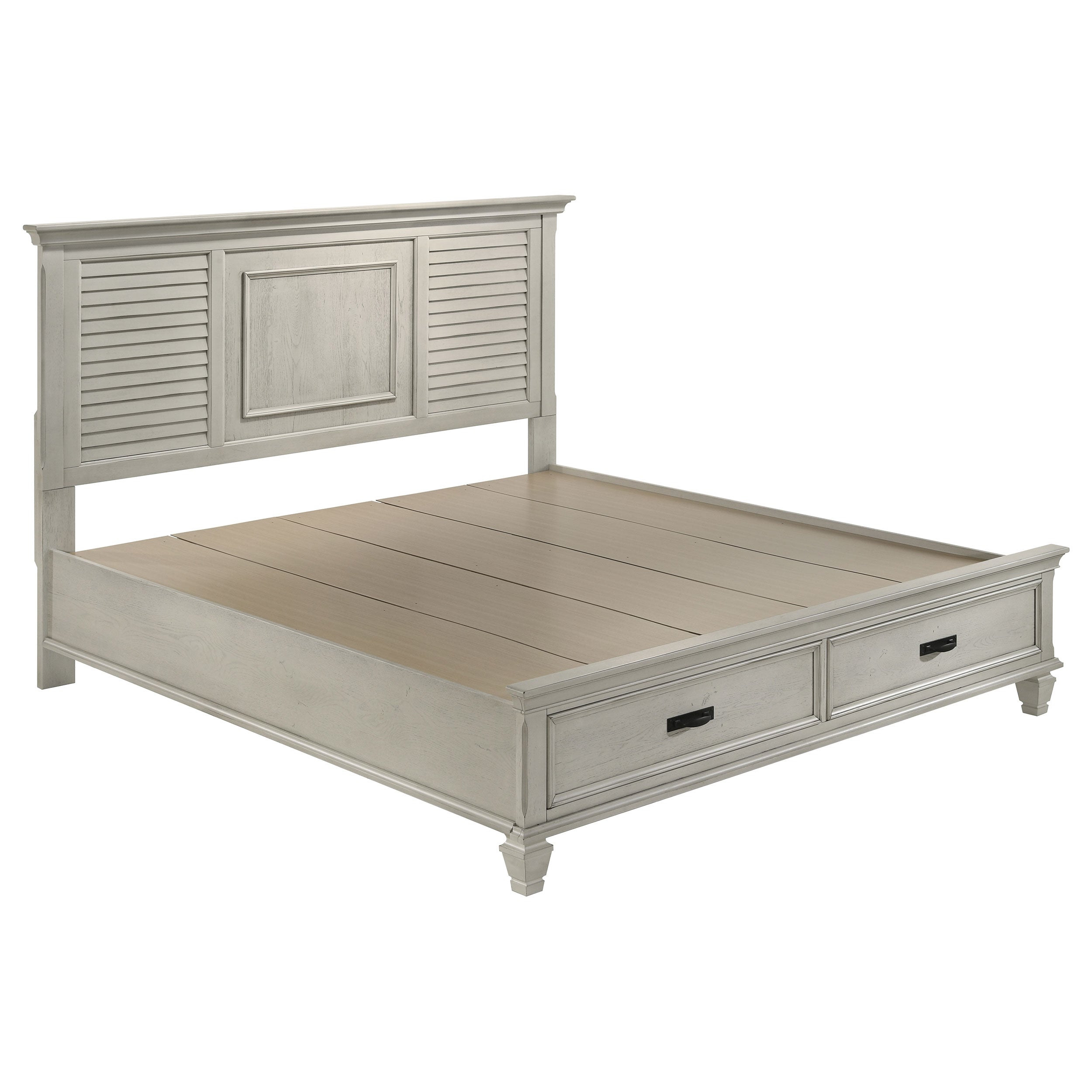 Franco Panel Platform Storage Bed - Luxury Home Furniture (MI)