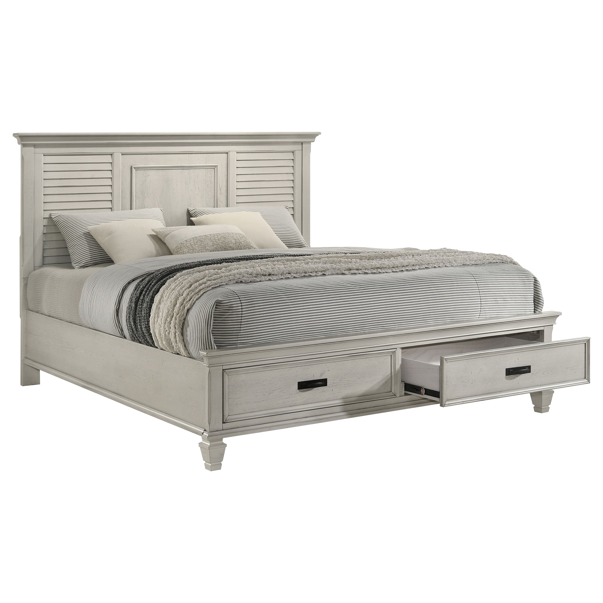 Franco Panel Platform Storage Bed - Luxury Home Furniture (MI)