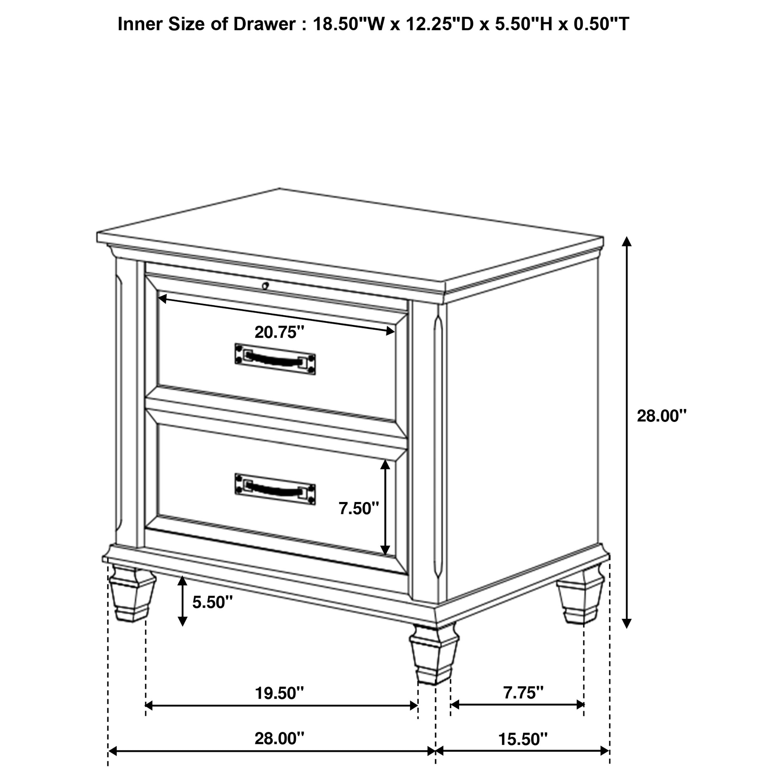 Franco Bedroom Set - Luxury Home Furniture (MI)