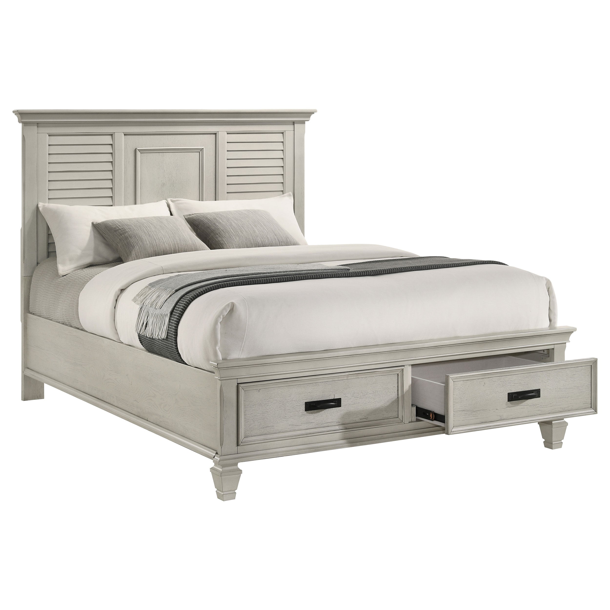 Franco Panel Platform Storage Bed - Luxury Home Furniture (MI)
