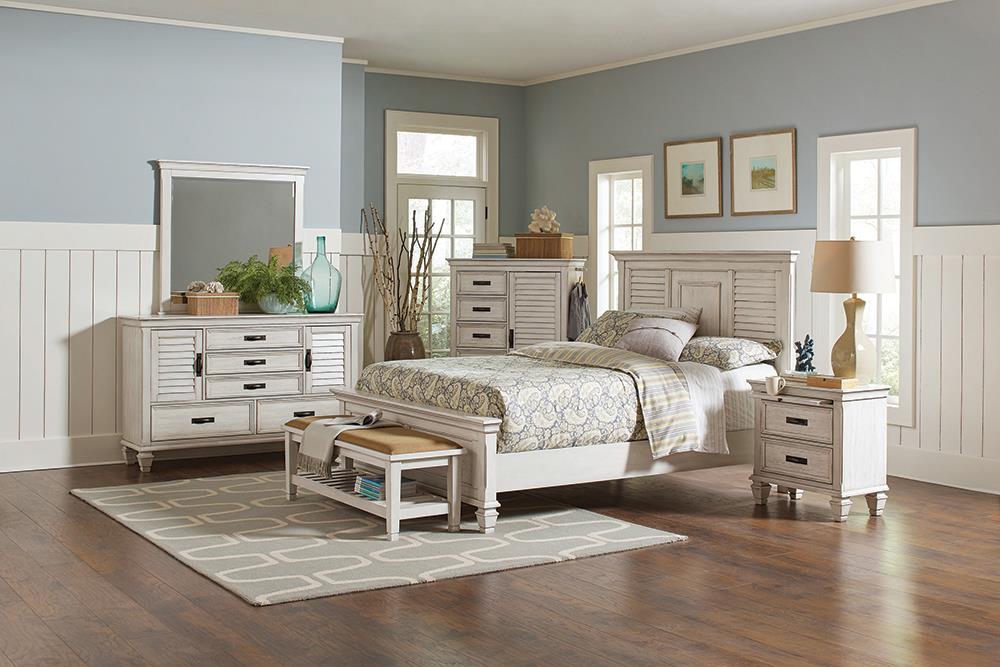 Franco Storage Platform Bedroom Set - Luxury Home Furniture (MI)