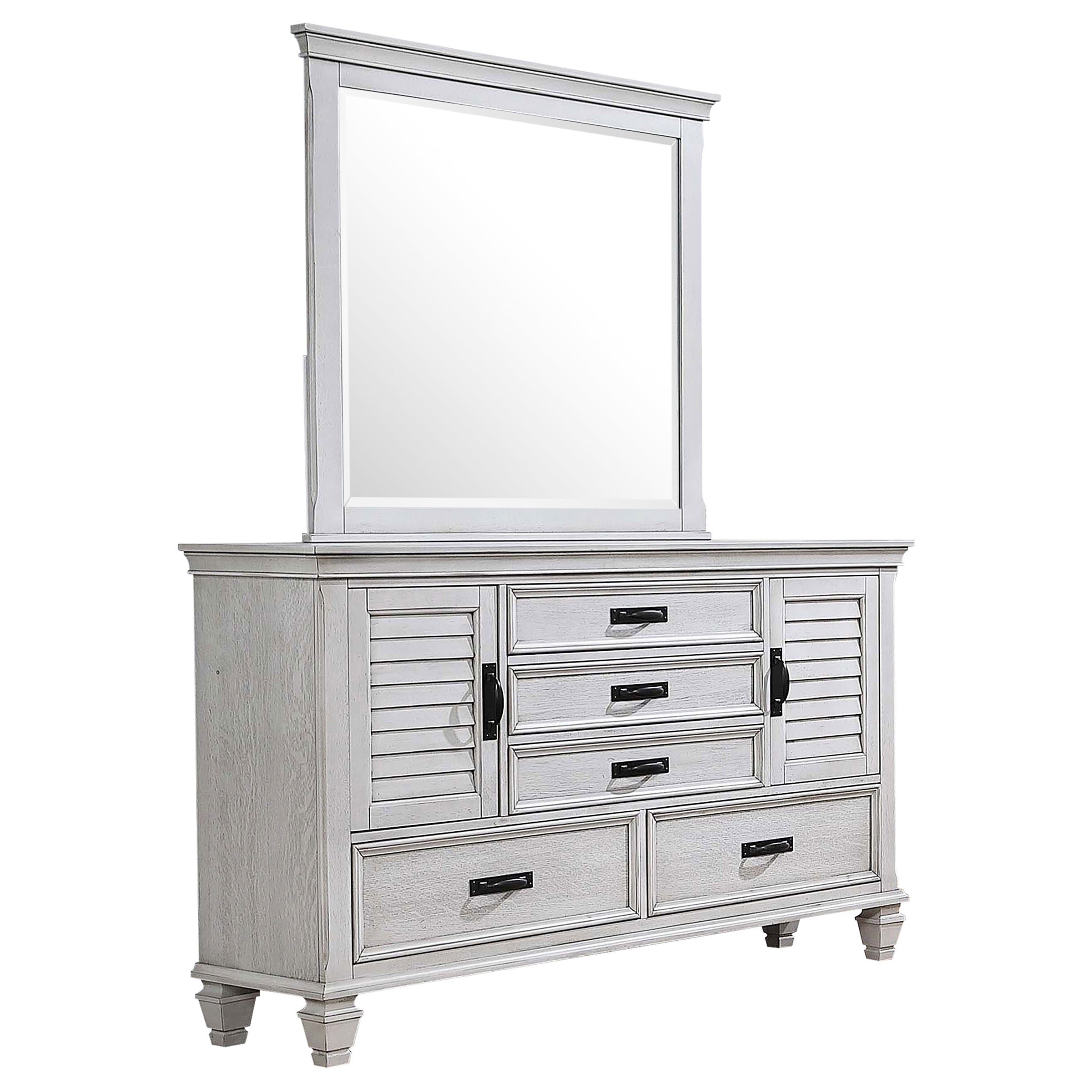 Franco Dresser with Mirror - Luxury Home Furniture (MI)