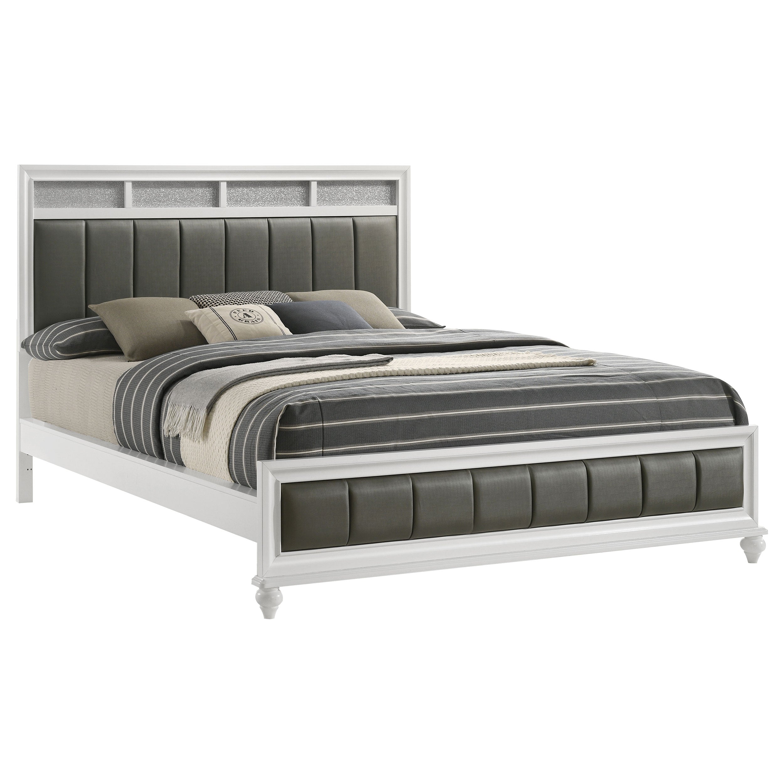 Barzini Panel Bed - Luxury Home Furniture (MI)