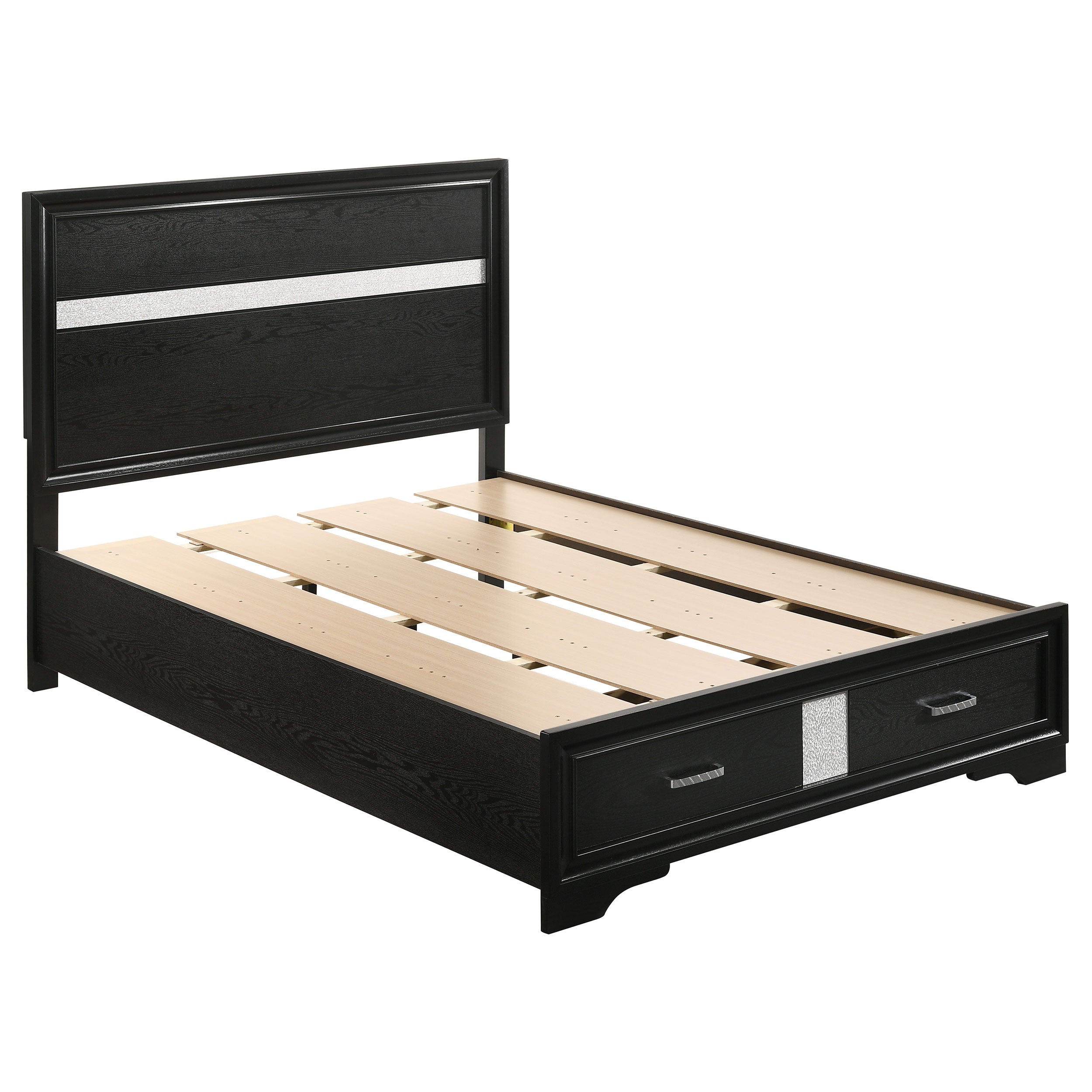 Miranda Bedroom Sets Black - Luxury Home Furniture (MI)