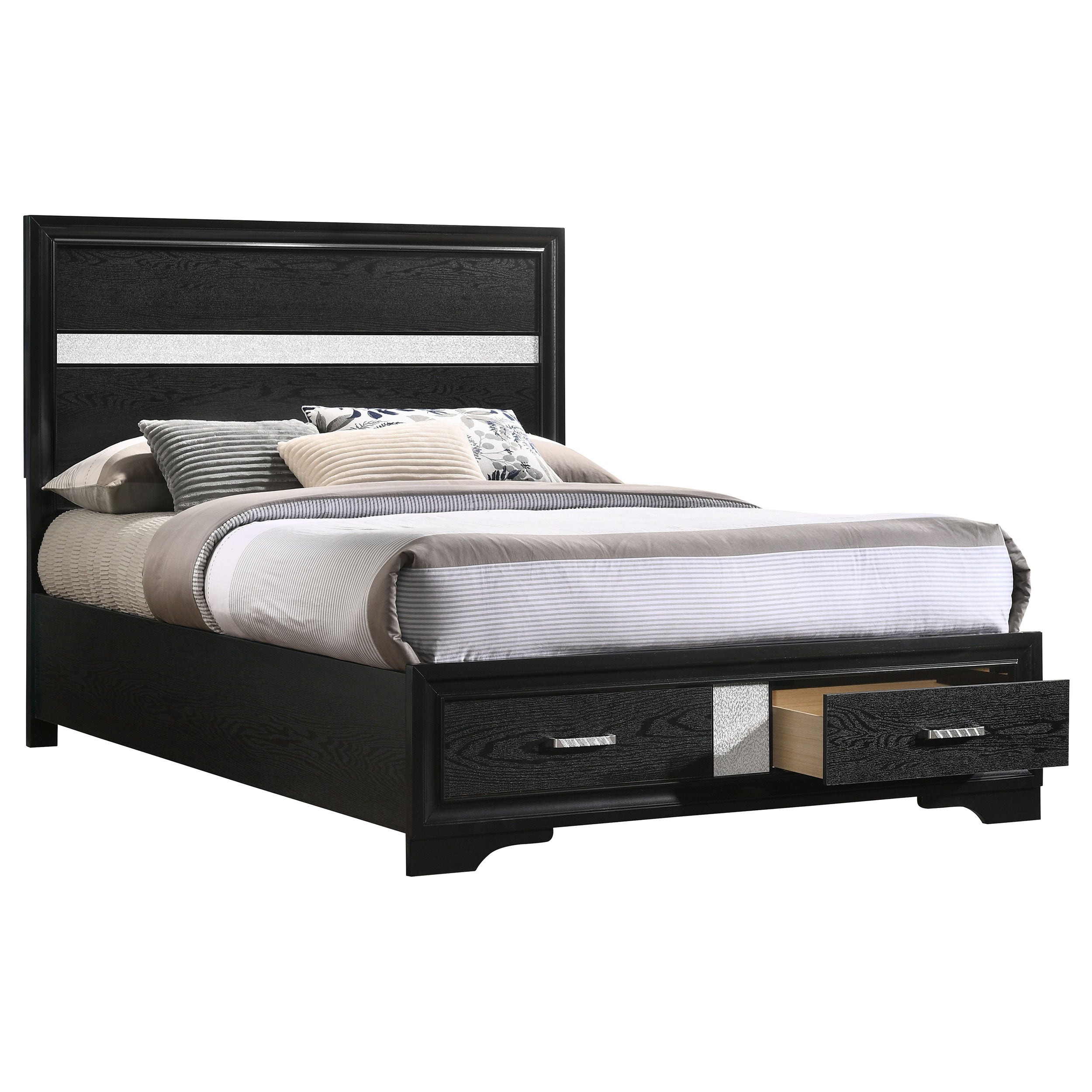 Miranda Panel Platform Storage Bed - Luxury Home Furniture (MI)