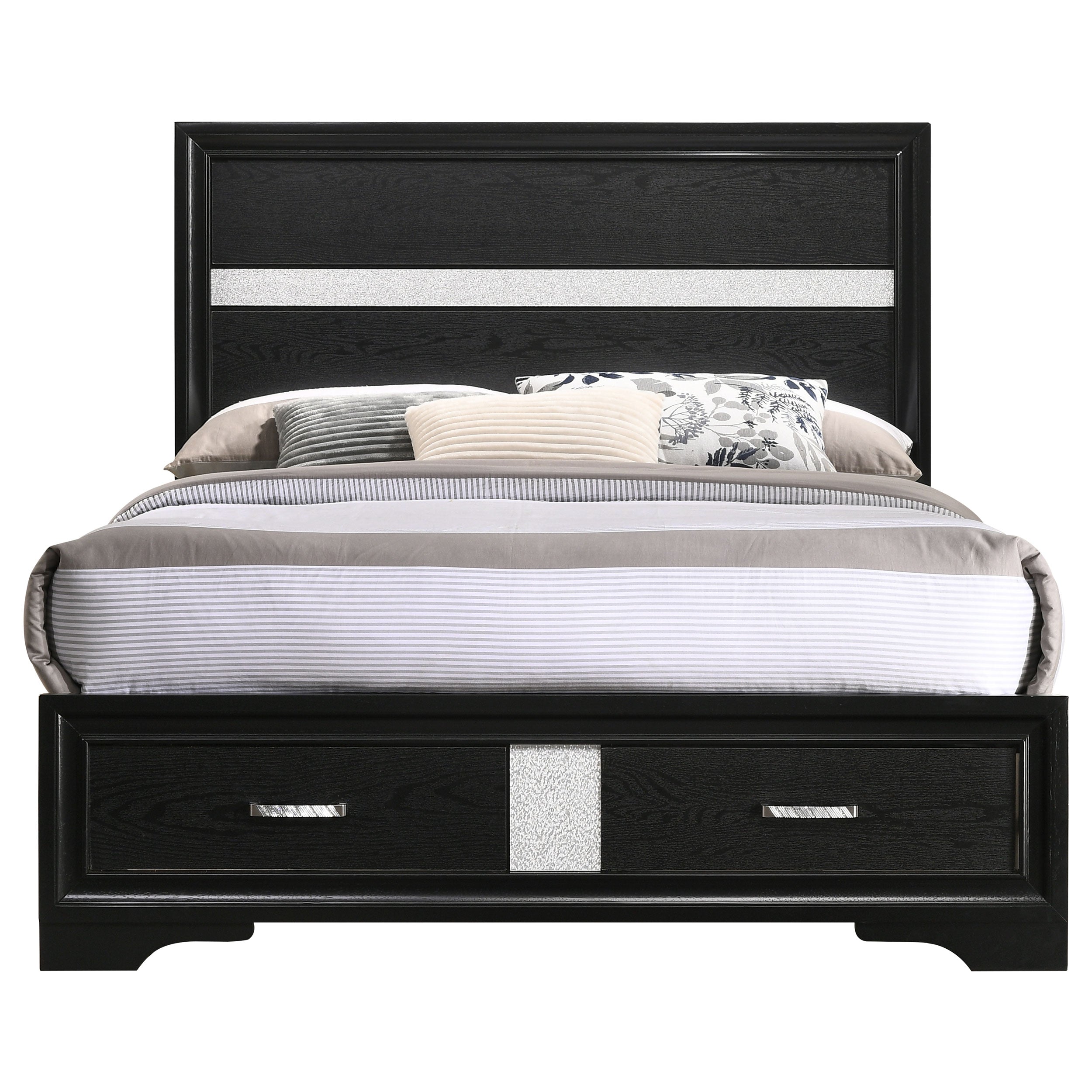 Miranda Panel Platform Storage Bed - Luxury Home Furniture (MI)