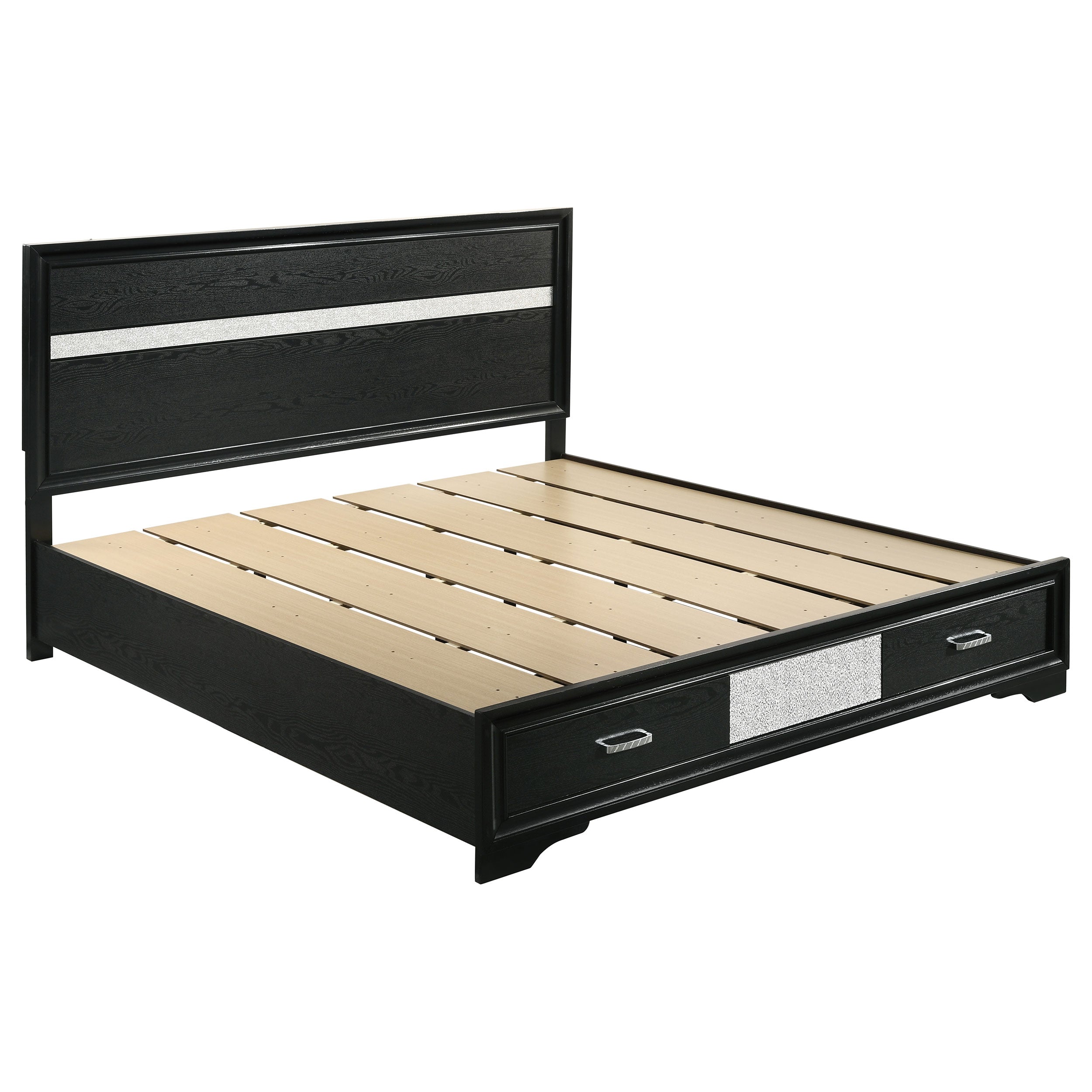 Miranda Panel Platform Storage Bed - Luxury Home Furniture (MI)