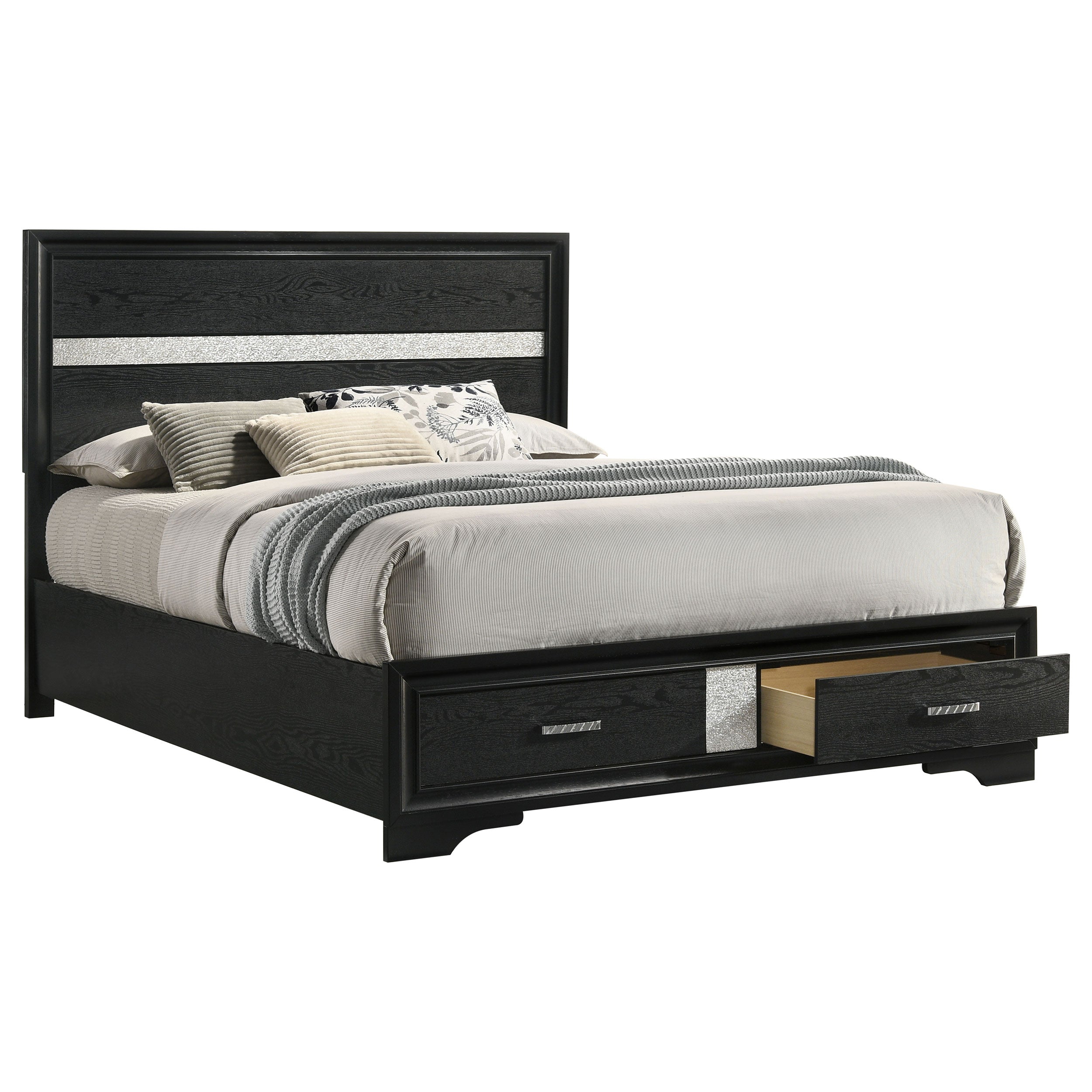 Miranda Panel Platform Storage Bed - Luxury Home Furniture (MI)