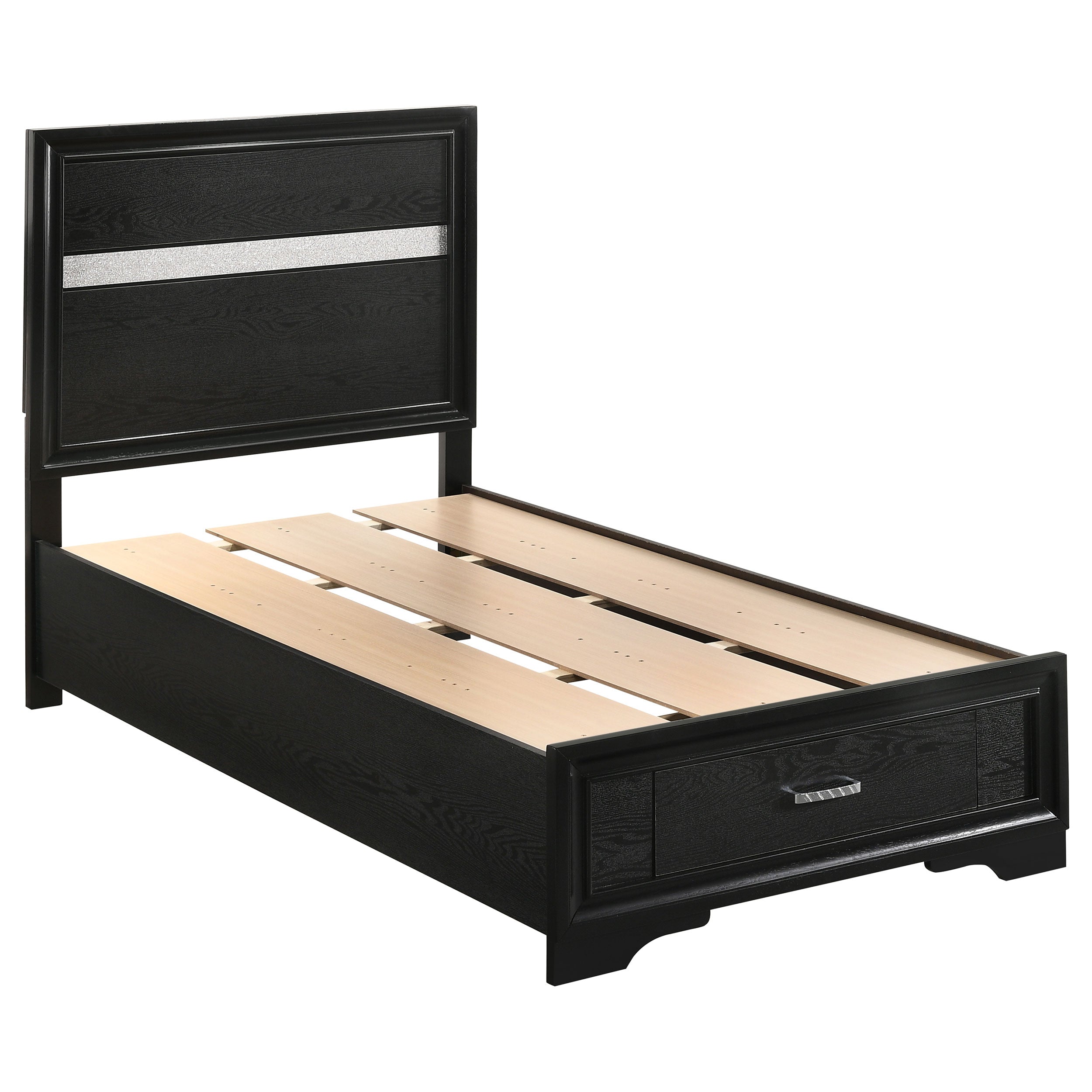 Miranda Panel Platform Storage Bed - Luxury Home Furniture (MI)