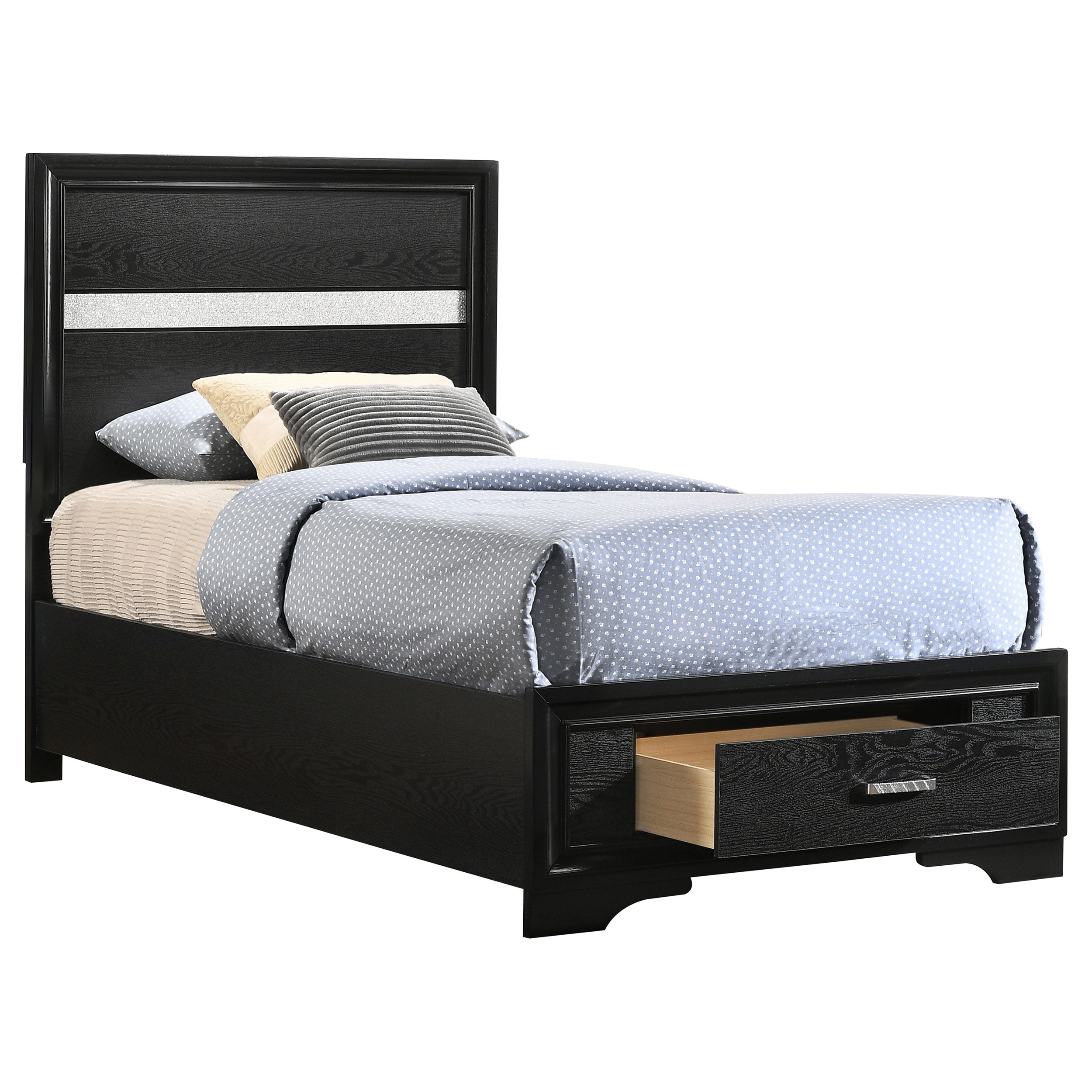 Miranda Panel Platform Storage Bed - Luxury Home Furniture (MI)