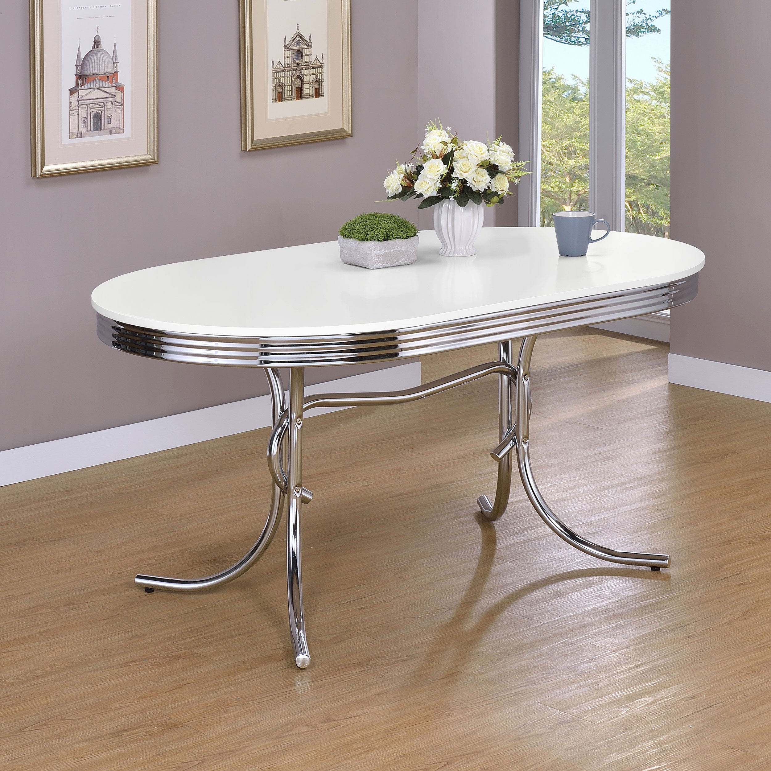 Retro Dining Table - Luxury Home Furniture (MI)
