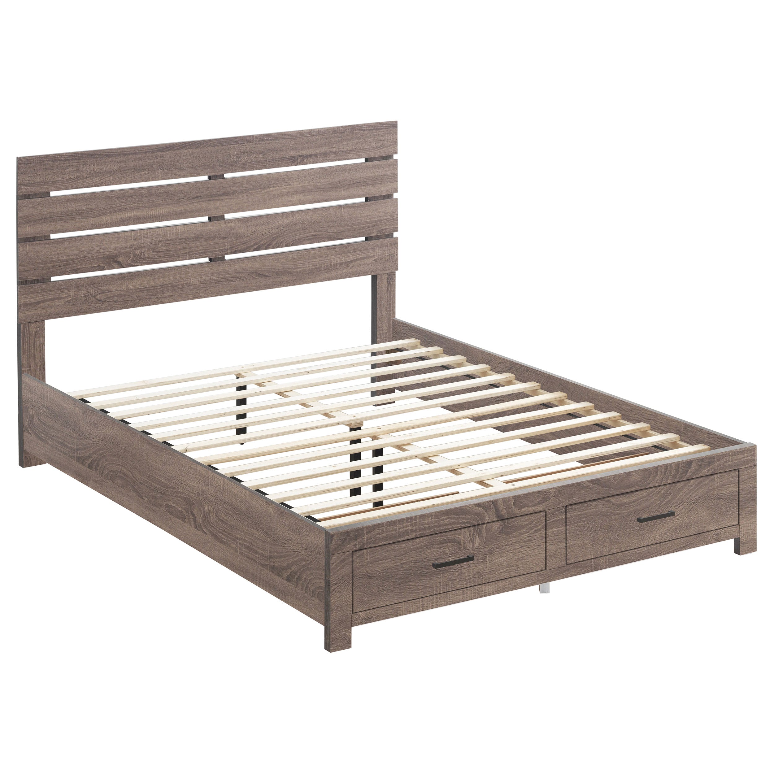Brantford Wood Storage Panel Bed - Luxury Home Furniture (MI)