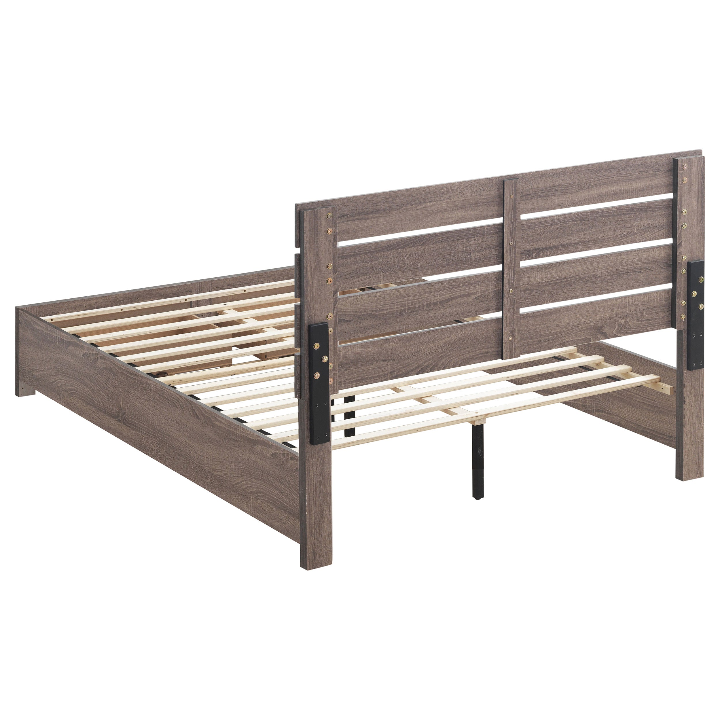 Brantford Wood Storage Panel Bed - Luxury Home Furniture (MI)