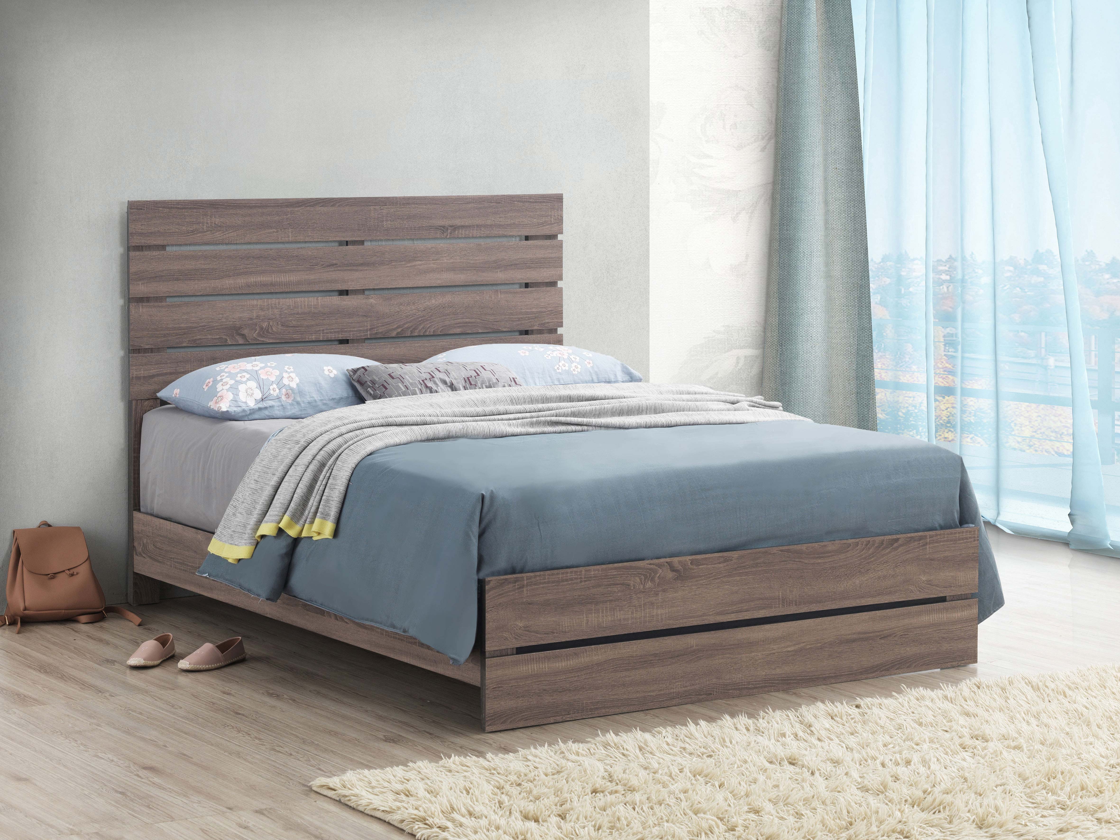 Brantford Wood Storage Panel Bed - Luxury Home Furniture (MI)