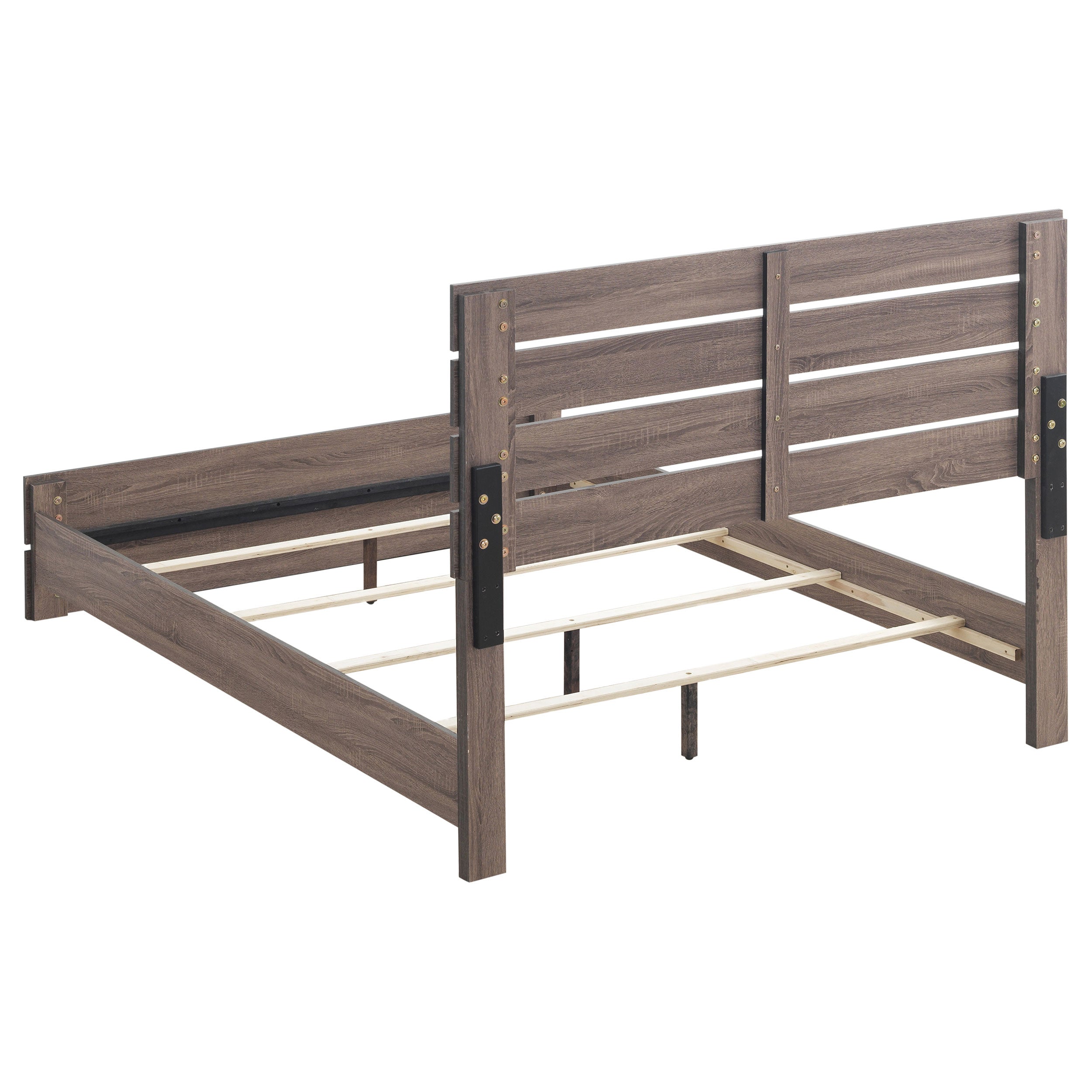 Brantford Wood Storage Panel Bed - Luxury Home Furniture (MI)