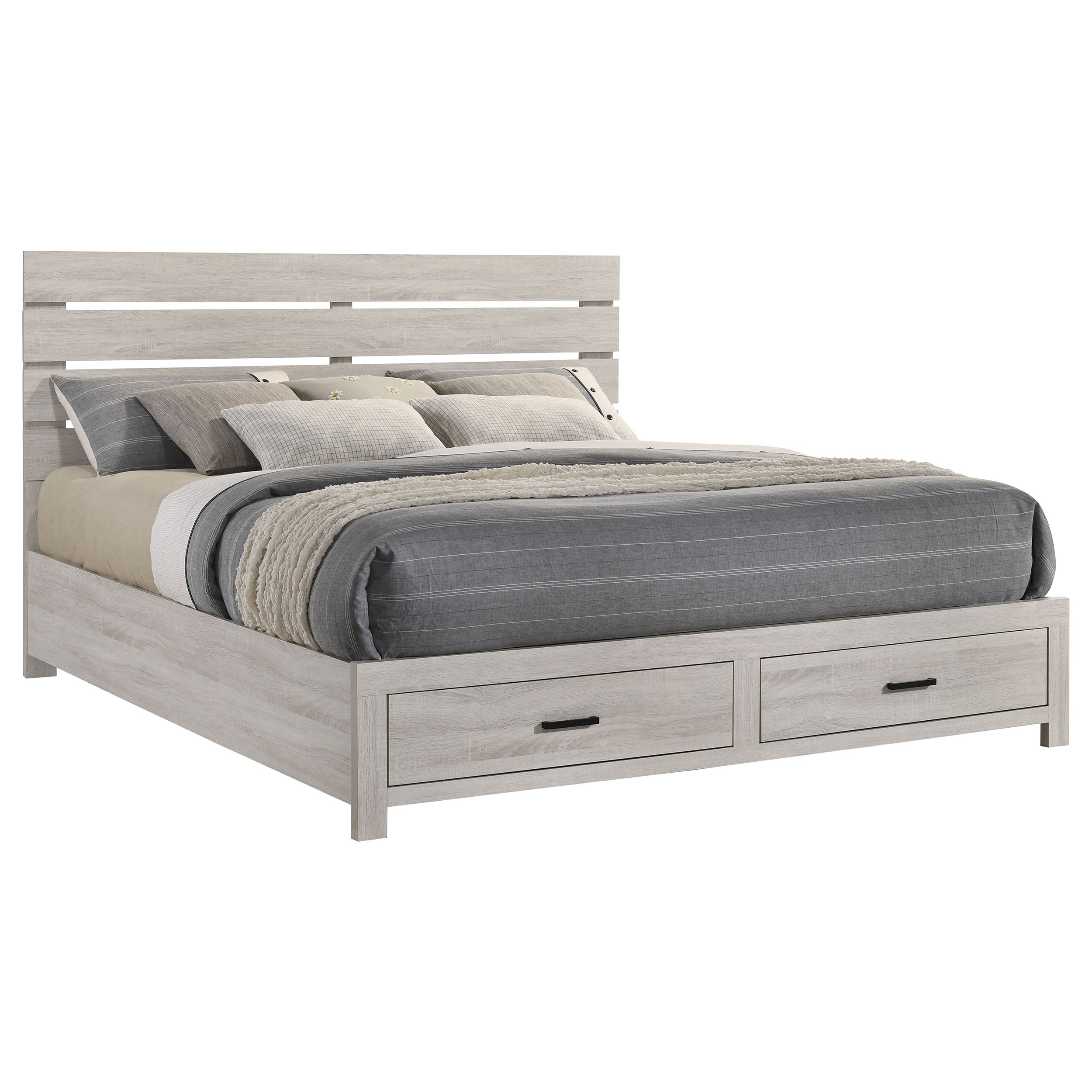 Brantford Panel Platform Storage Bed - Luxury Home Furniture (MI)