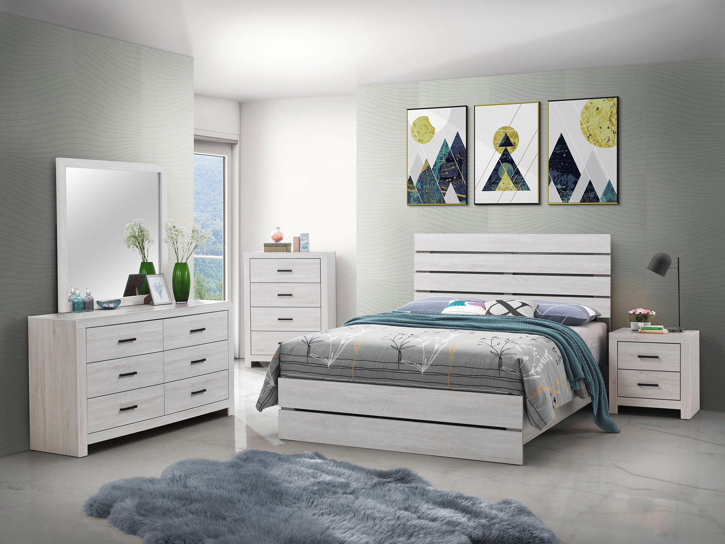 Brantford Panel Bed - Luxury Home Furniture (MI)