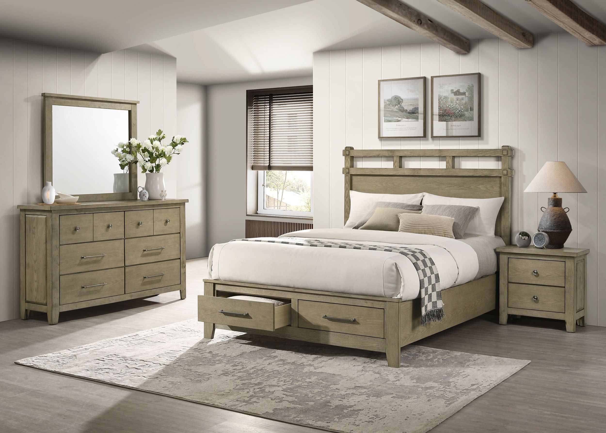 Hazlewood Bedroom Set - Luxury Home Furniture (MI)