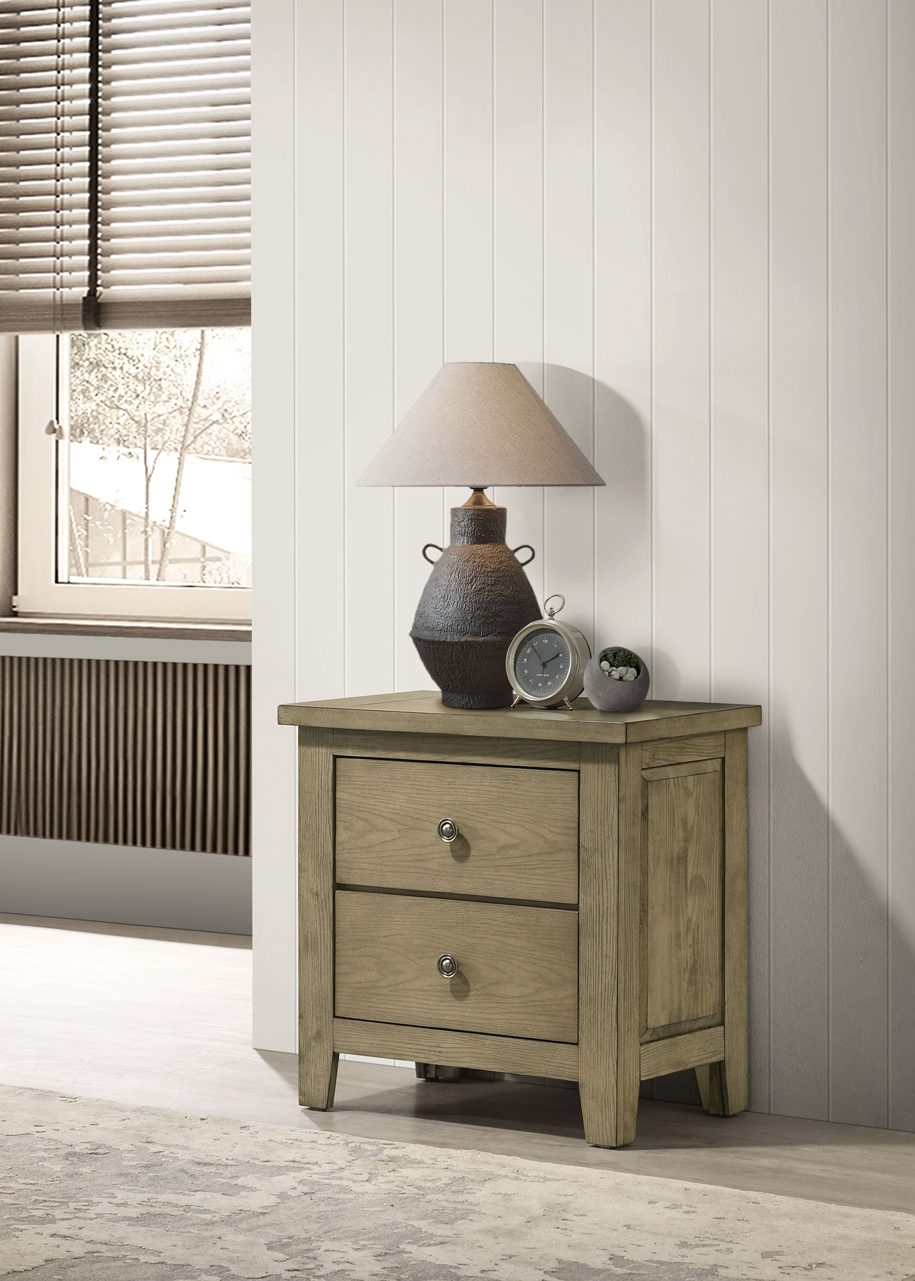 Hazlewood Nightstand - Luxury Home Furniture (MI)