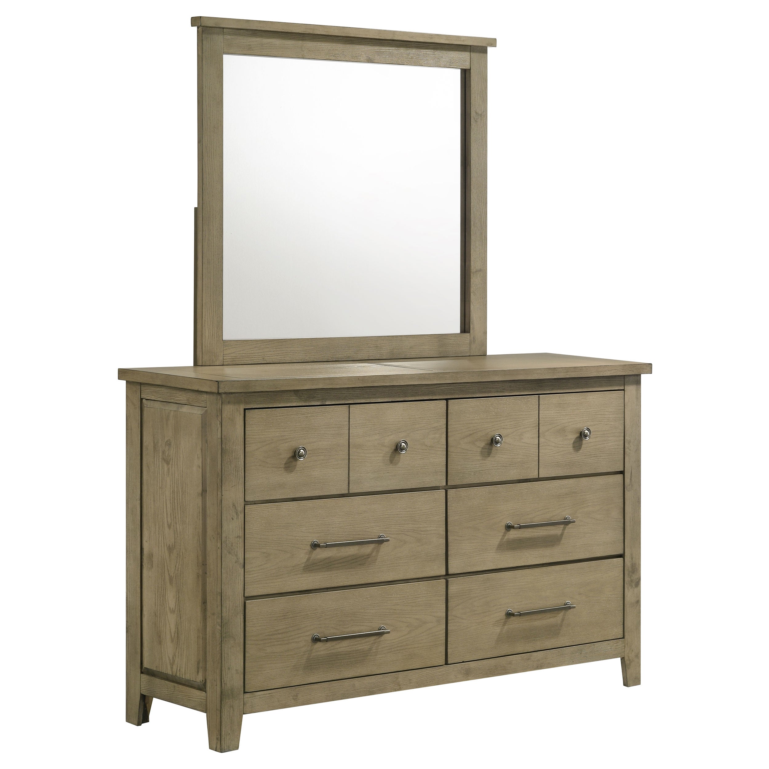 Hazlewood Dresser with Mirror - Luxury Home Furniture (MI)