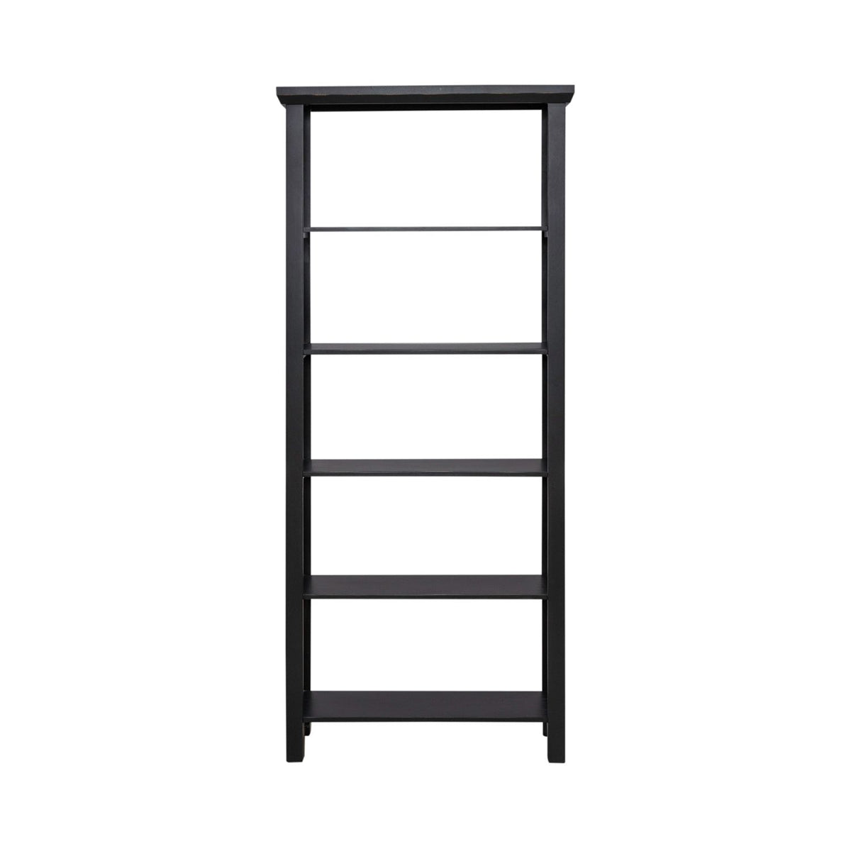 Liberty Furniture Trellis Lane Accent Bookcase in Black EST SHIP TIME APPX 4 WEEKS - Luxury Home Furniture (MI)