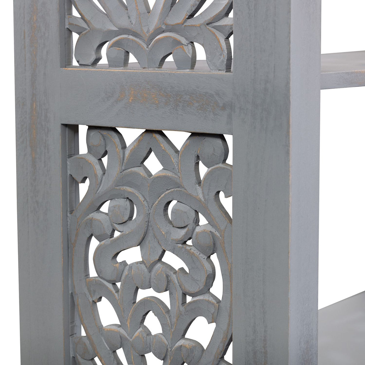 Liberty Furniture Trellis Lane Accent Bookcase in Grey EST SHIP TIME APPX 4 WEEKS - Luxury Home Furniture (MI)