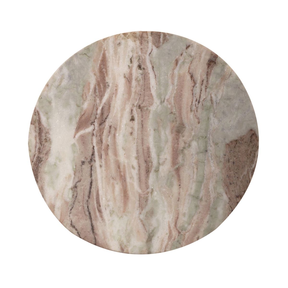 Liberty Furniture Eclipse Nesting Tables in Greystone Marble Top w/ Pewter Metal - Luxury Home Furniture (MI)