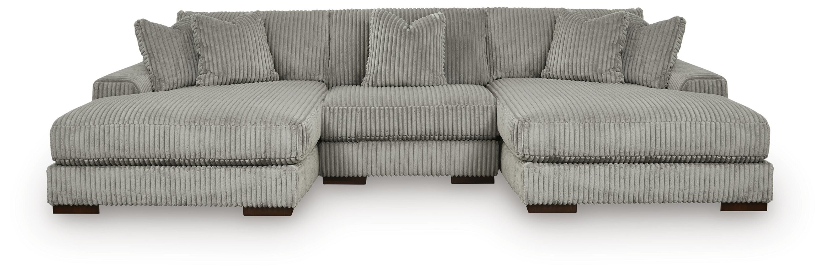 Lindyn Sectional with Double Chaise - Luxury Home Furniture (MI)