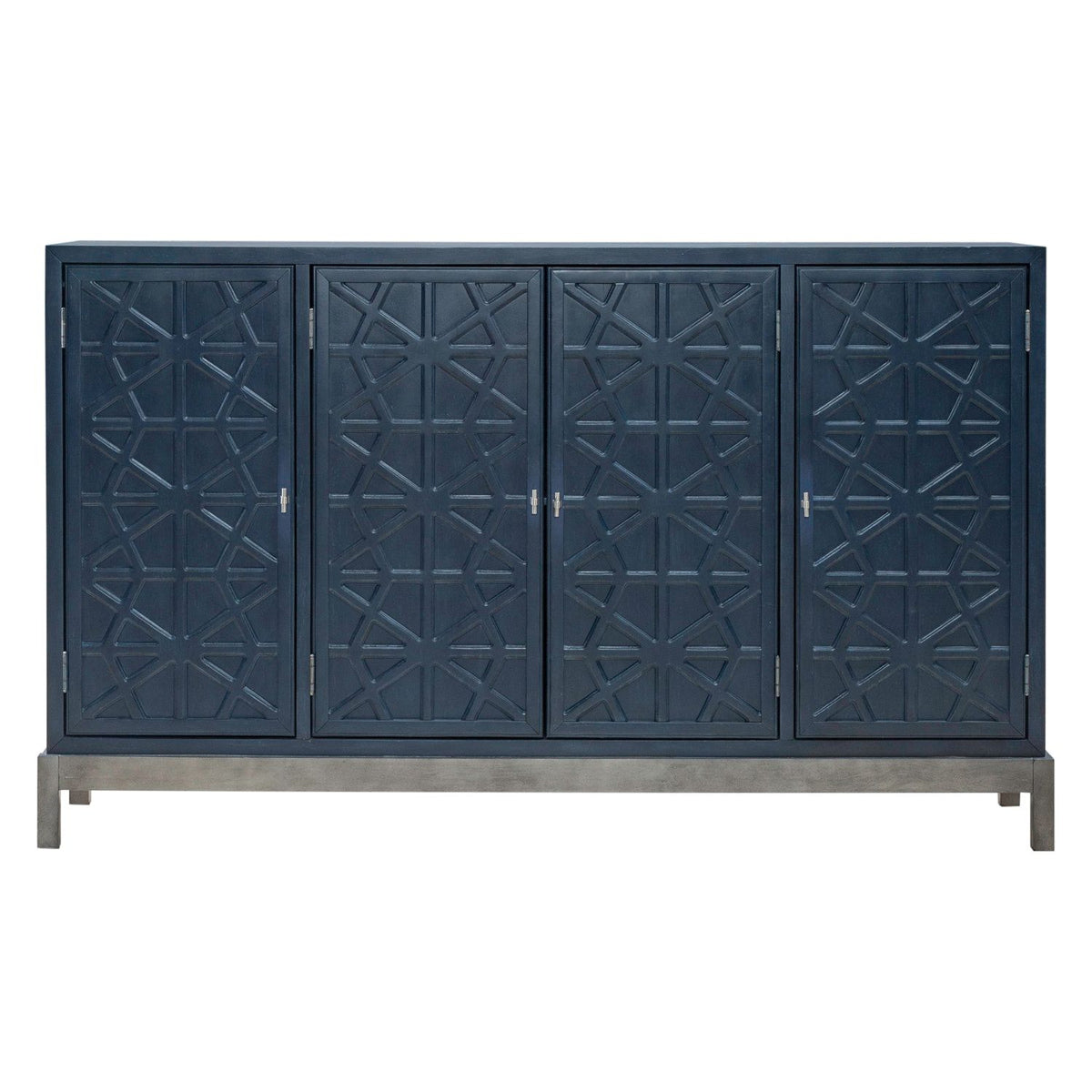 Liberty Furniture Braxton Accent Cabinet in Azure Blue EST SHIP TIME APPX 4 WEEKS - Luxury Home Furniture (MI)
