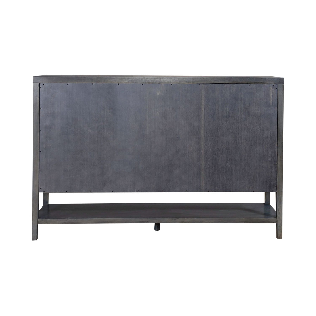 Liberty Furniture Circle View Four Door Accent Cabinet in Blue Dusk EST SHIP TIME APPX 4 WEEKS - Luxury Home Furniture (MI)