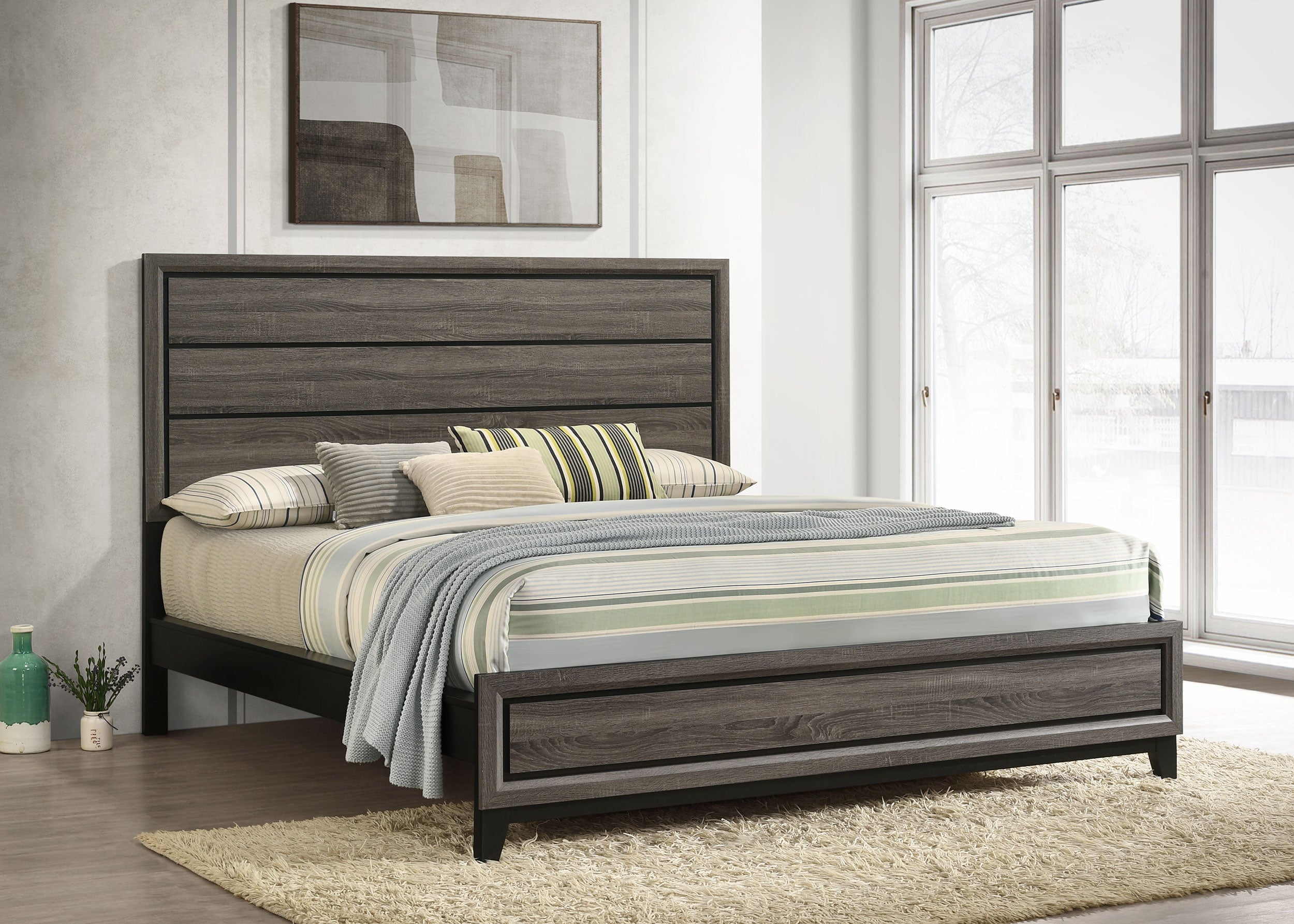 Watson Queen Beds - Luxury Home Furniture (MI)