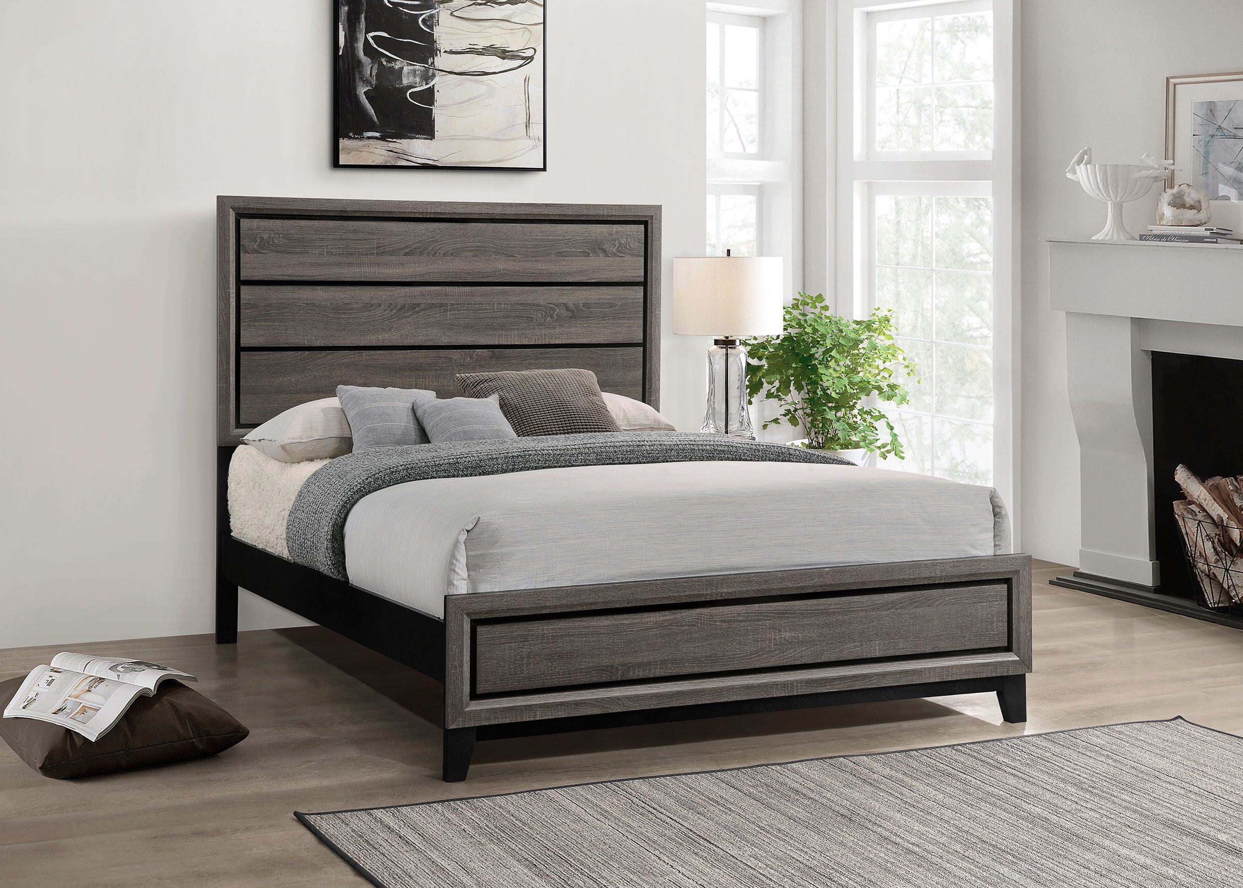 Watson Panel Bed - Luxury Home Furniture (MI)