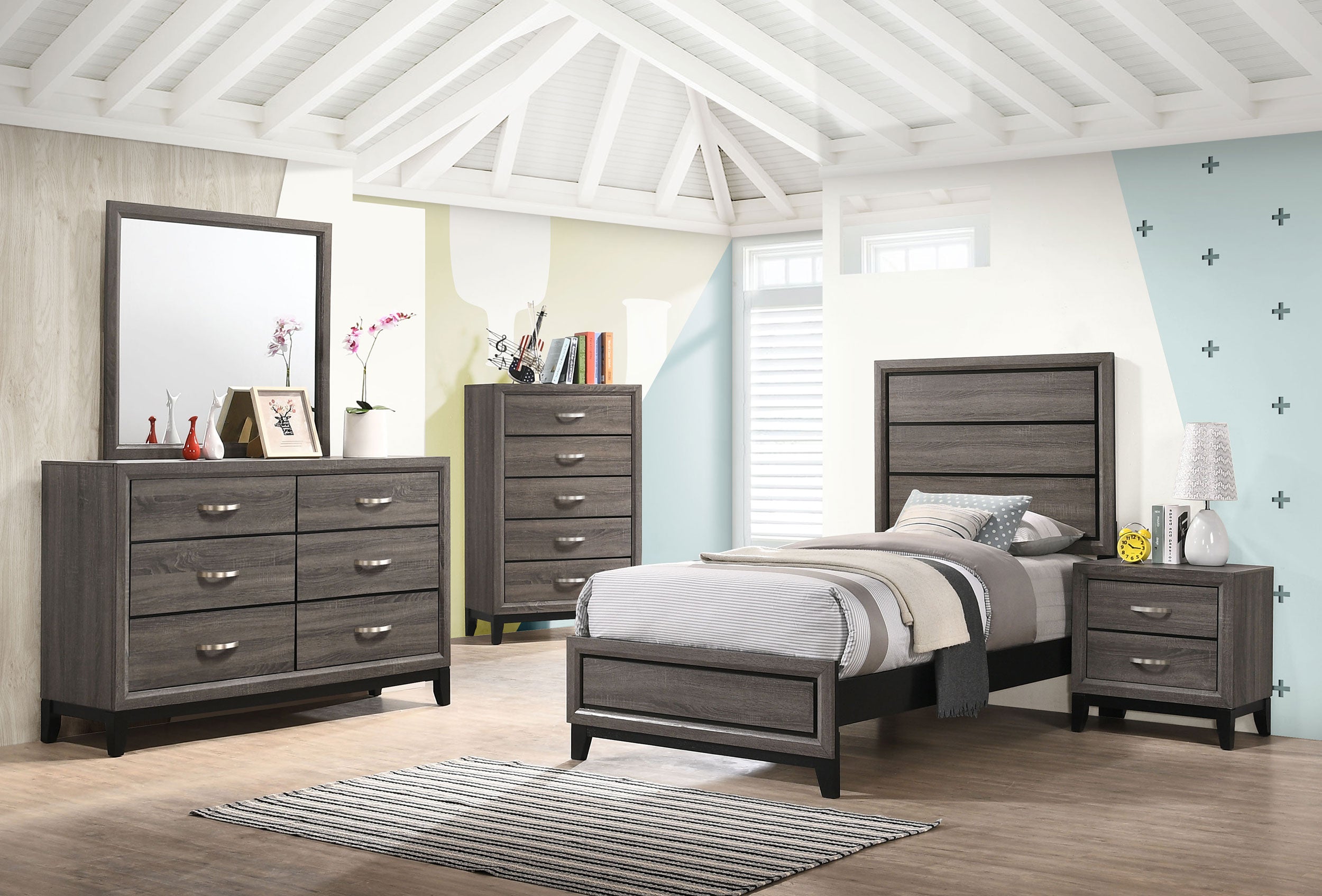 Watson Panel Bed - Luxury Home Furniture (MI)