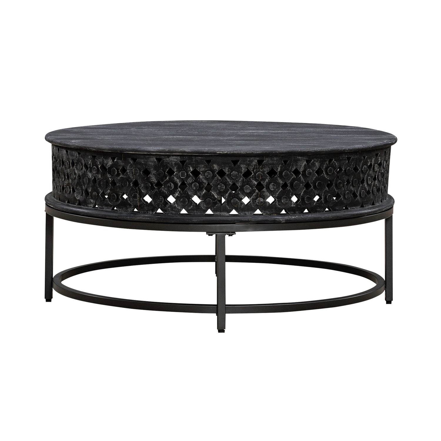 Stella Accent Cocktail Table in Chalkboard Black EST SHIP TIME APPX 4 WEEKS - Luxury Home Furniture (MI)