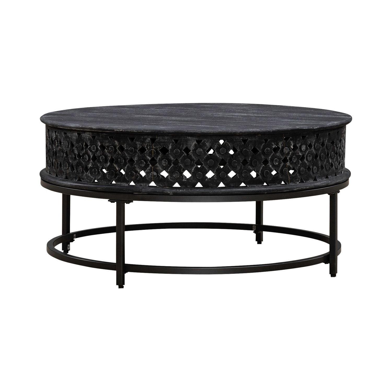 Stella Accent Cocktail Table in Chalkboard Black EST SHIP TIME APPX 4 WEEKS - Luxury Home Furniture (MI)