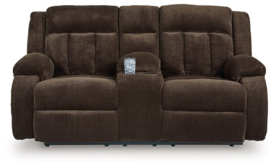 Observation Power Reclining Loveseat with Console - Luxury Home Furniture (MI)