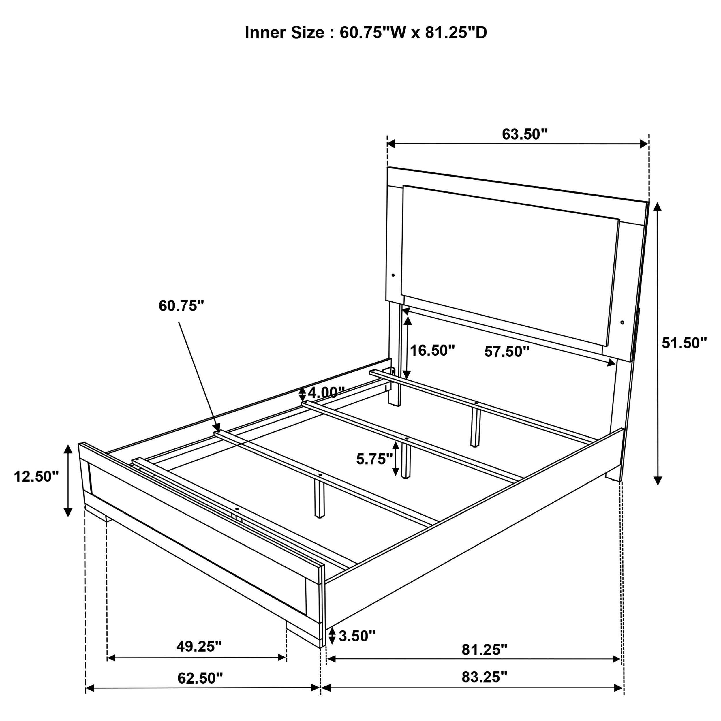 Hyland Eastern King & Queen Bed - Luxury Home Furniture (MI)