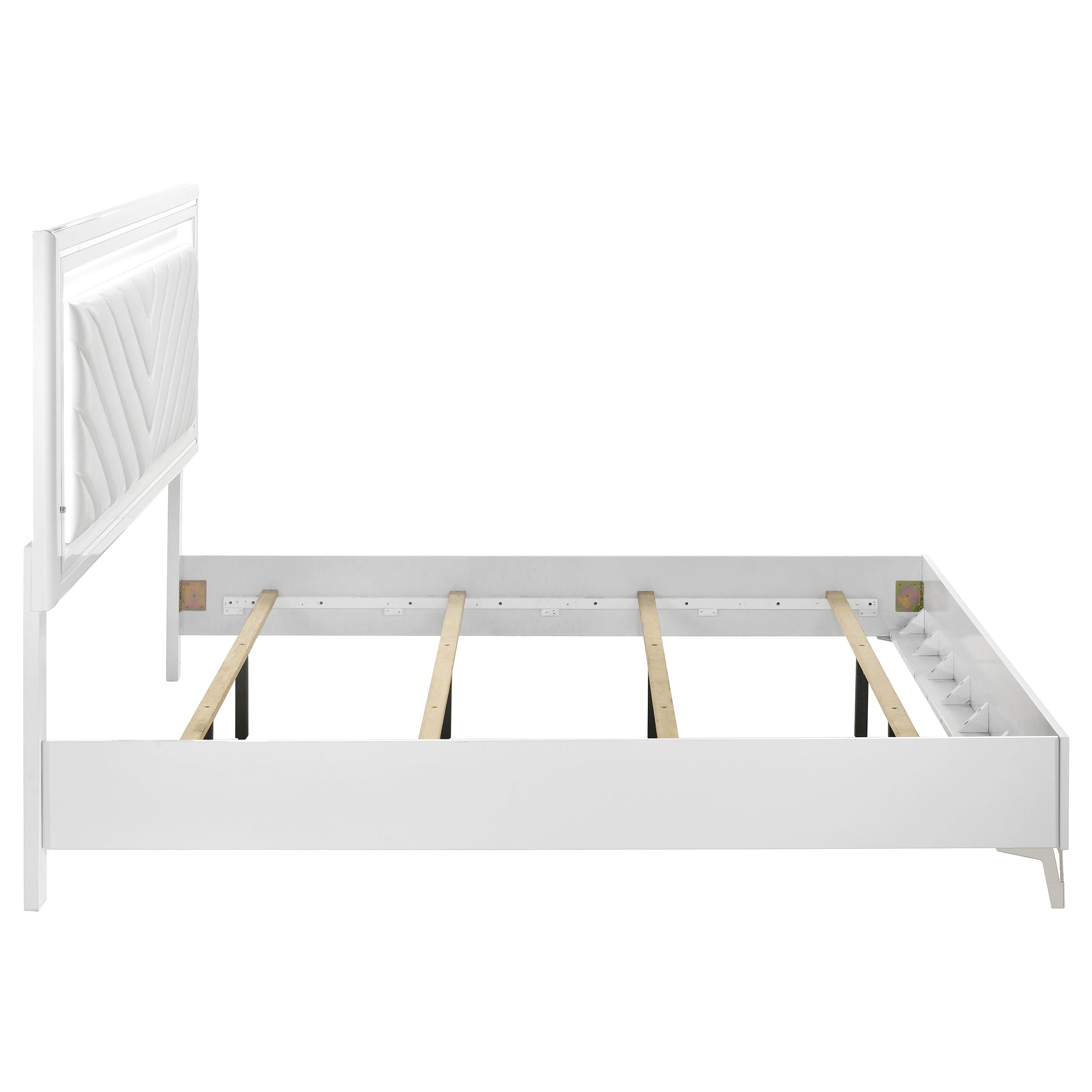 Cassia Panel Bed with LED Lighting - Luxury Home Furniture (MI)