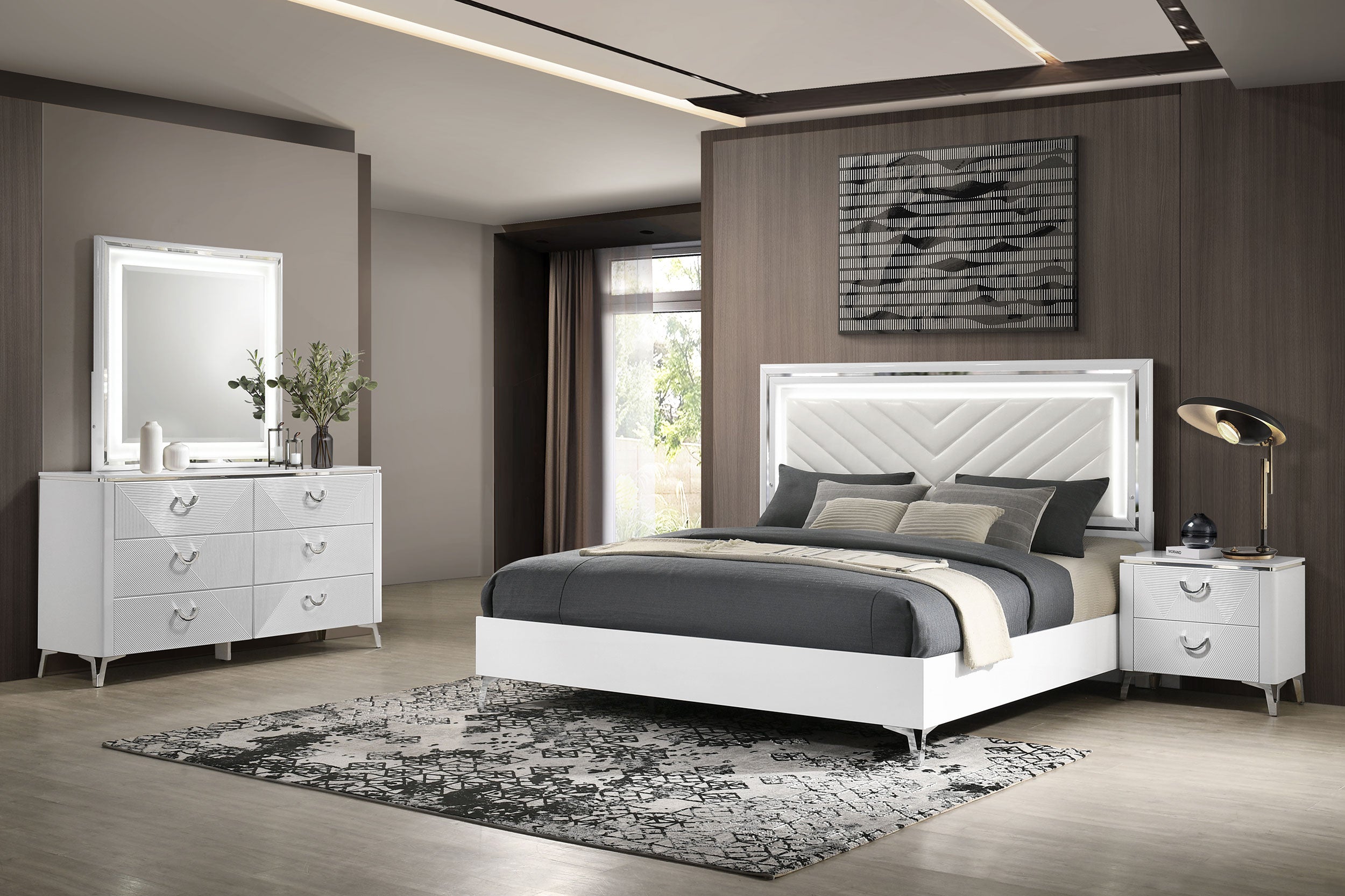 Cassia Bedroom Set - Luxury Home Furniture (MI)