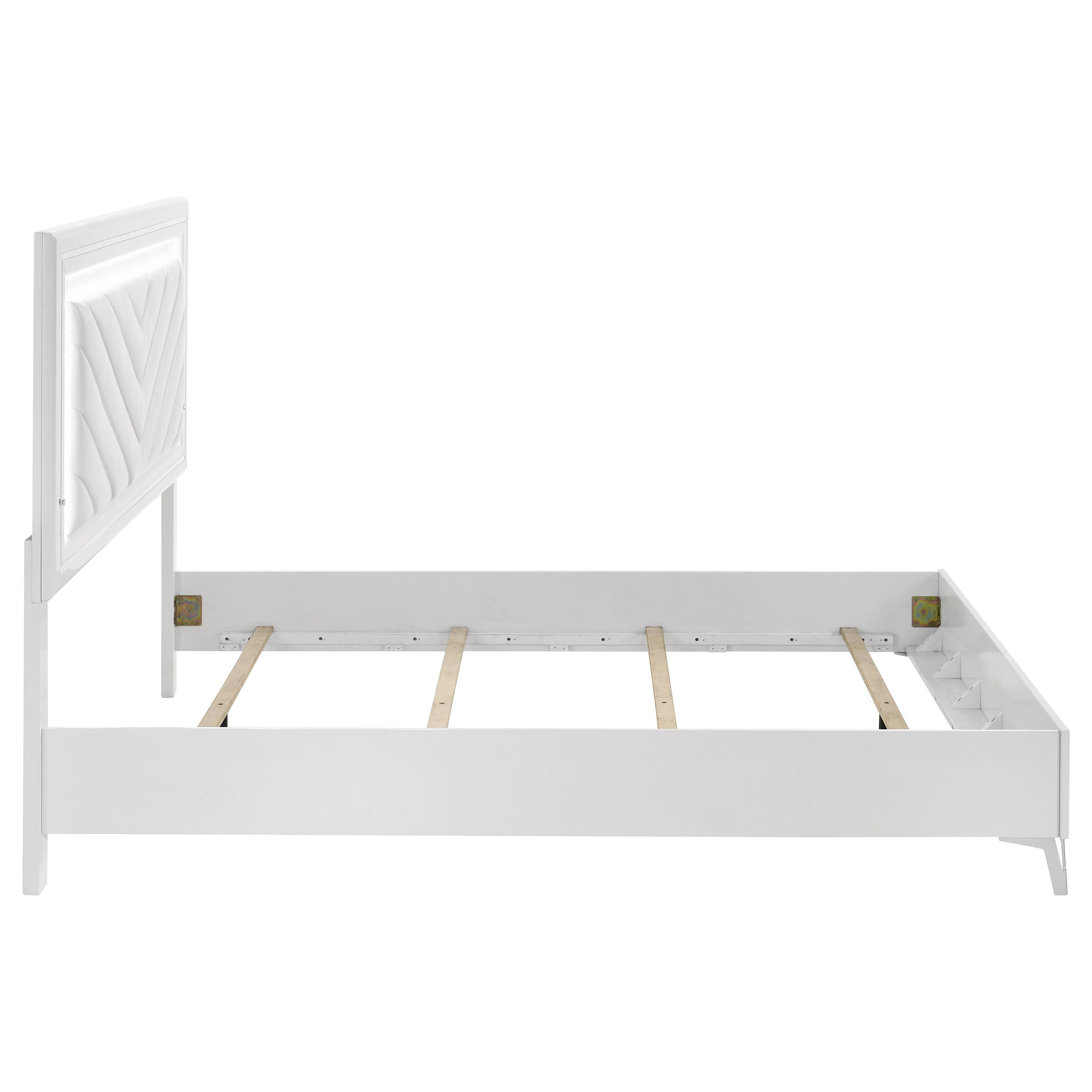Cassia Panel Bed with LED Lighting - Luxury Home Furniture (MI)