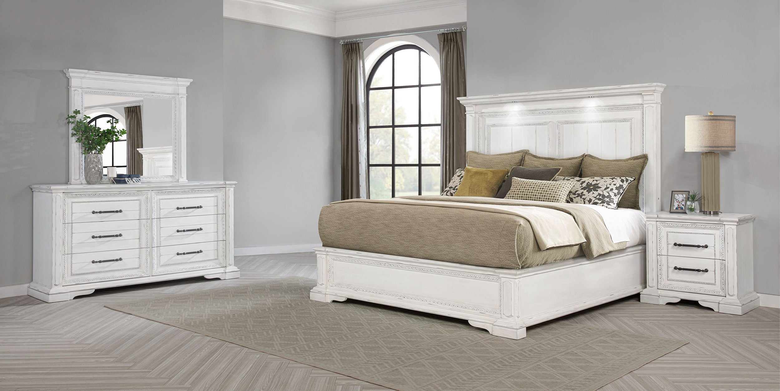 McKinney Bedroom Set - Luxury Home Furniture (MI)