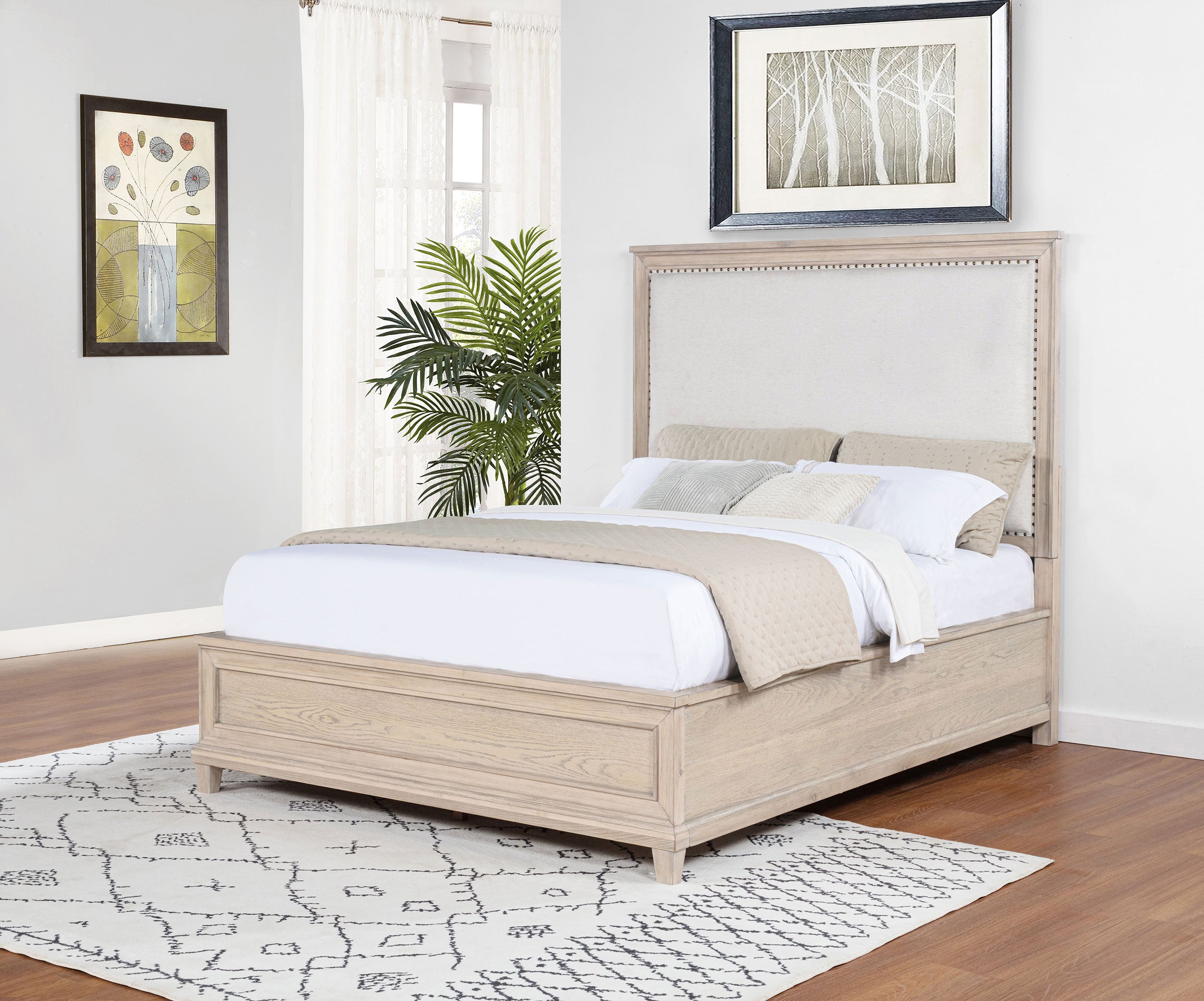 Pembroke Panel Bed - Luxury Home Furniture (MI)