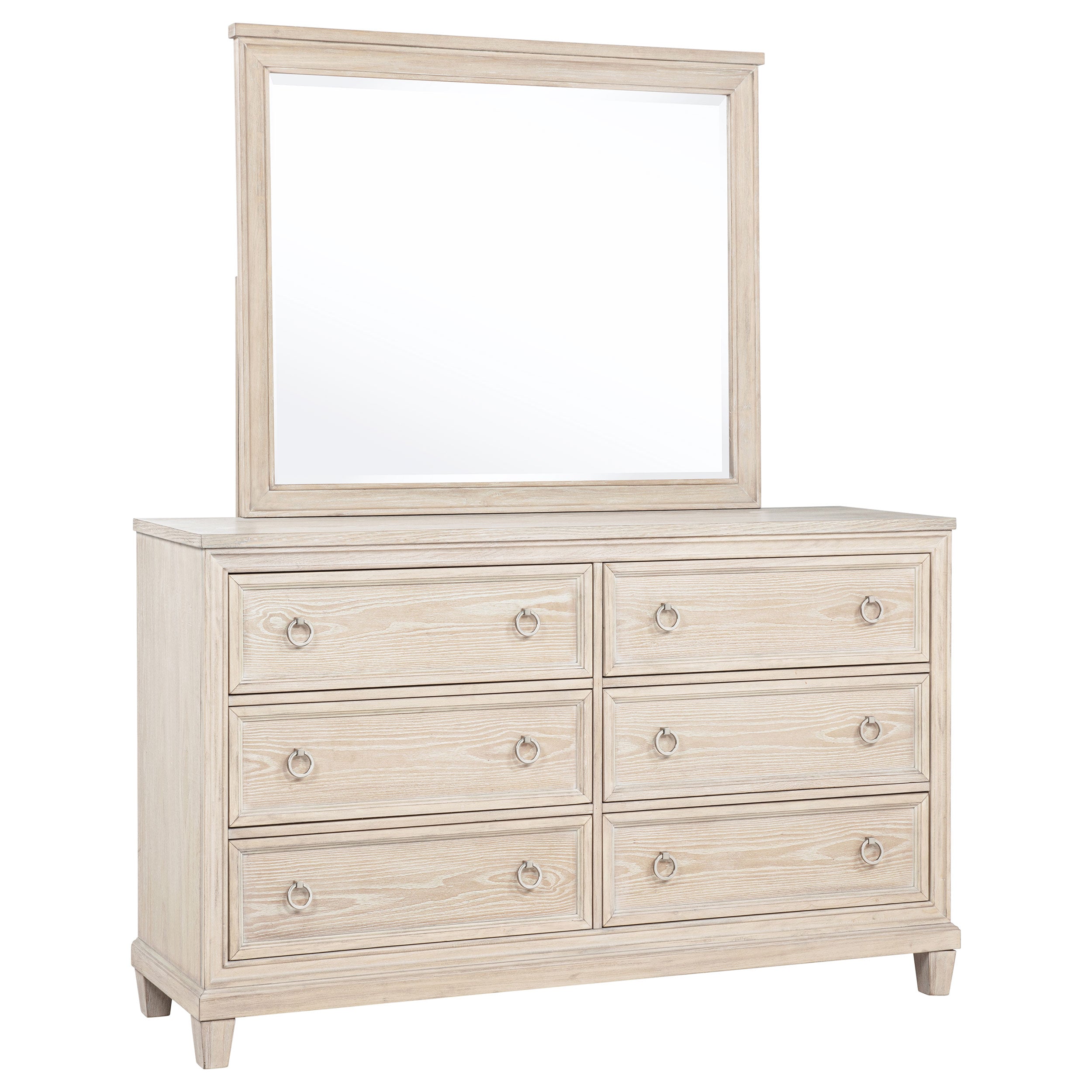 Pembroke Dresser with Mirror - Luxury Home Furniture (MI)