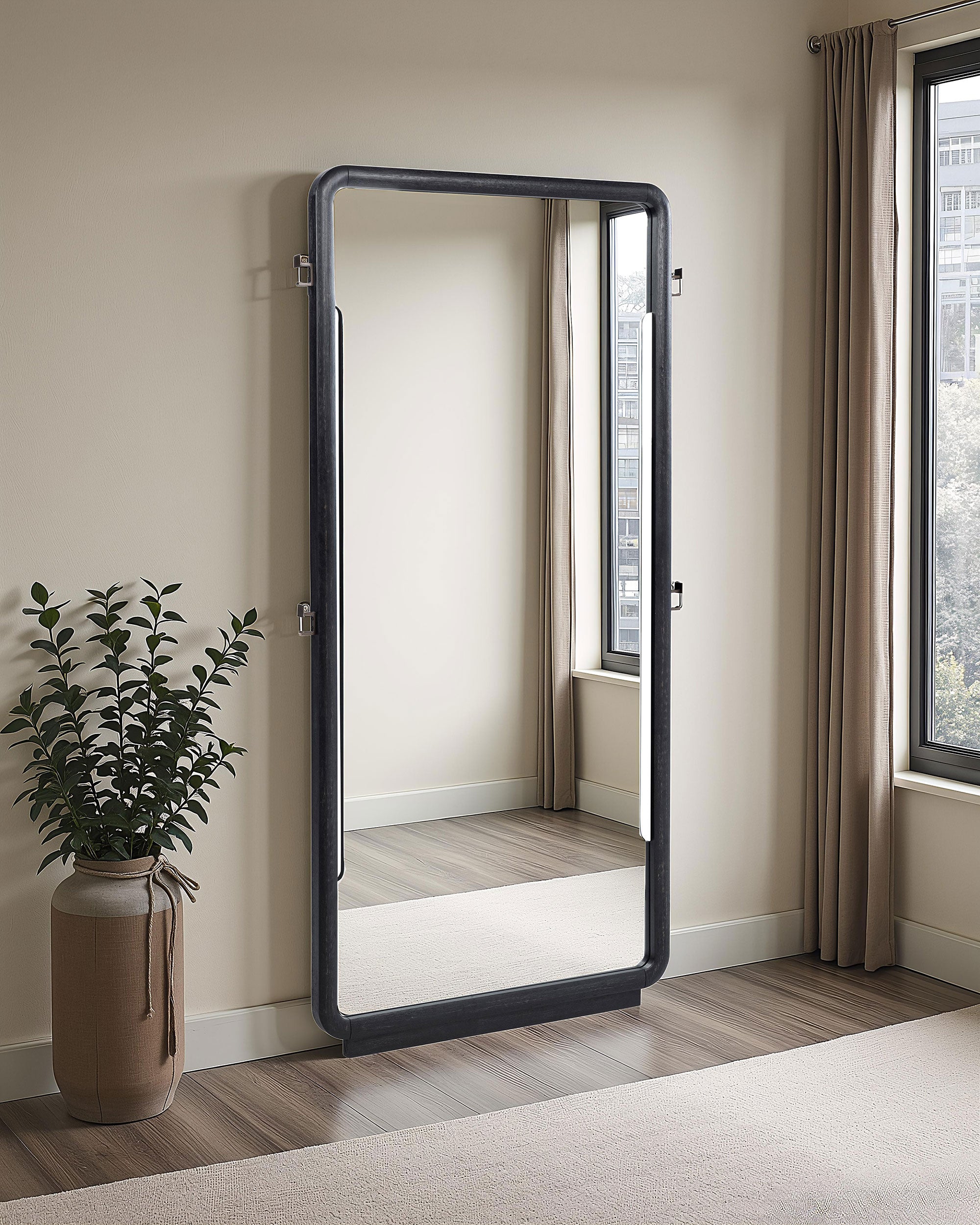 Leandro Floor Mirror - Luxury Home Furniture (MI)