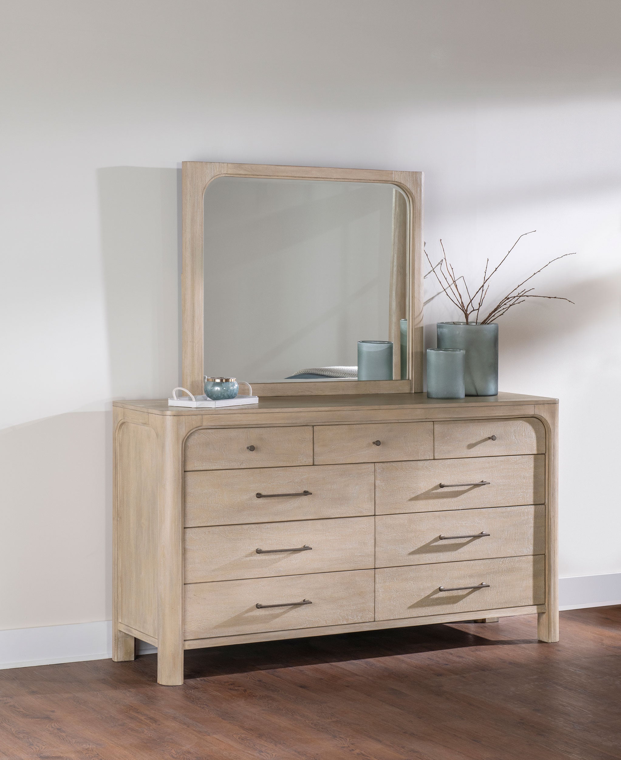 Solano Dresser with Mirror - Luxury Home Furniture (MI)