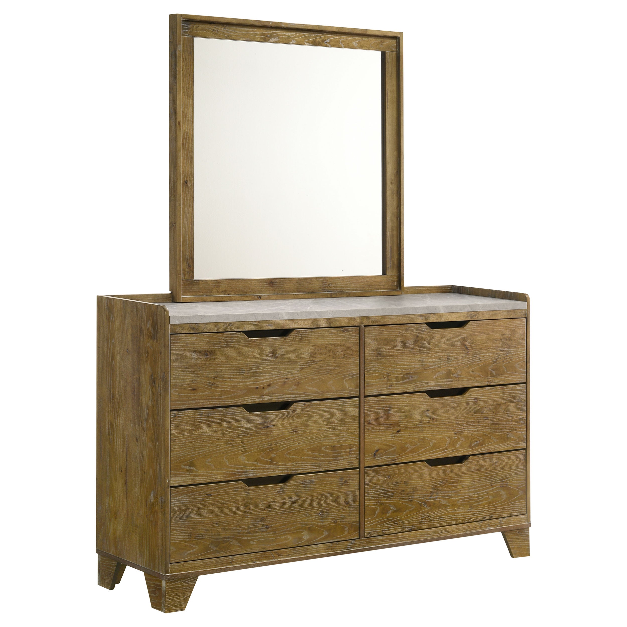 Henderson Dresser with Mirror - Luxury Home Furniture (MI)
