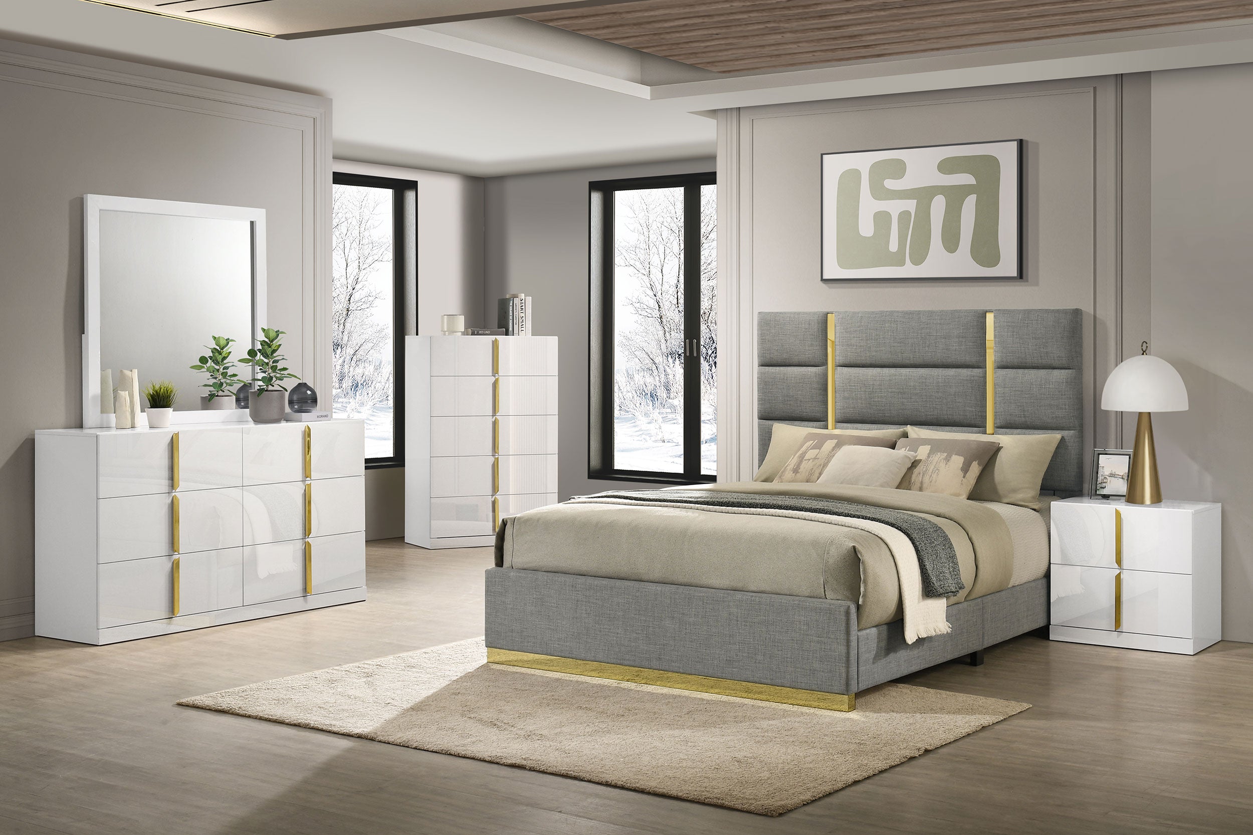 Ines Bedroom Set - Luxury Home Furniture (MI)