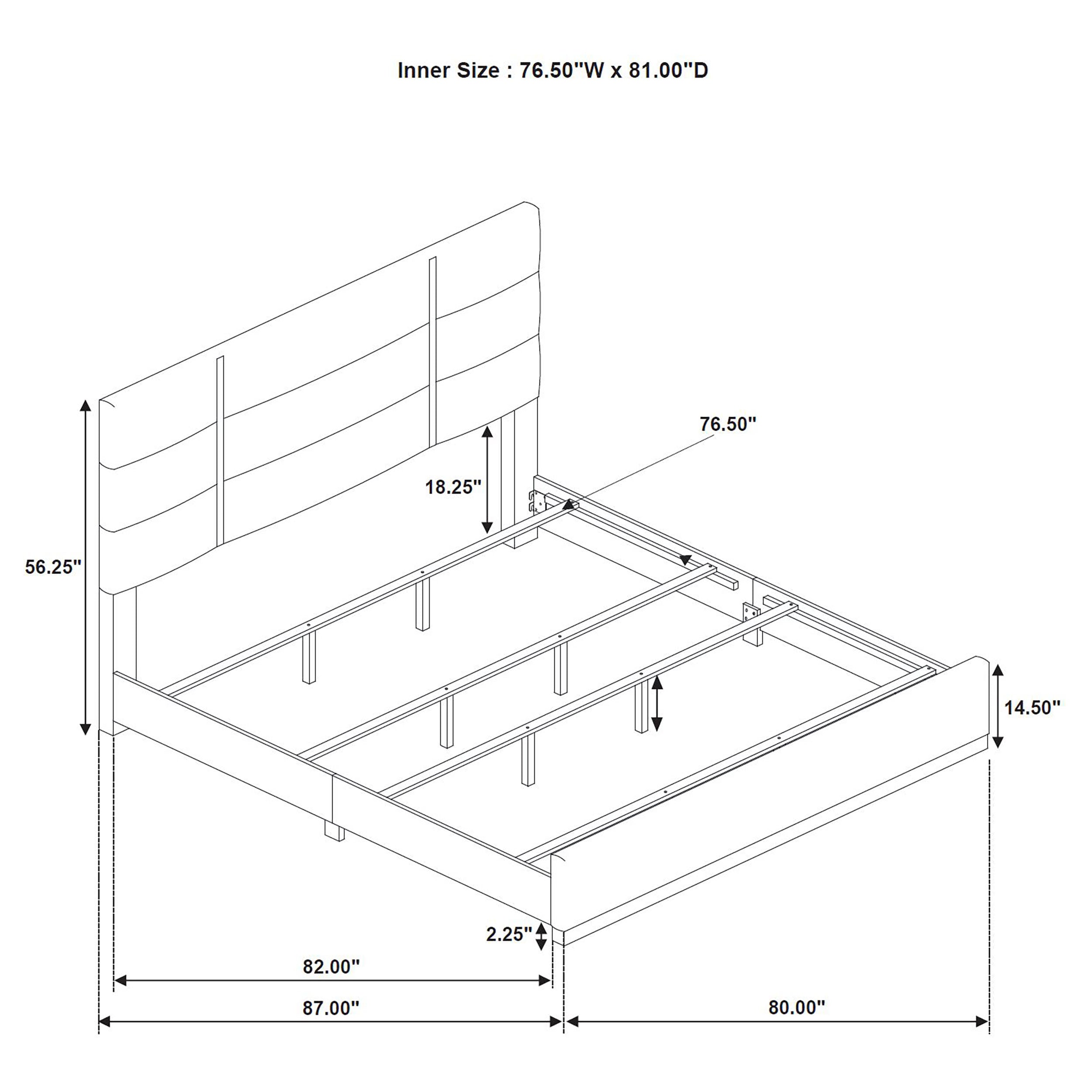 Ines Panel Bed - Luxury Home Furniture (MI)